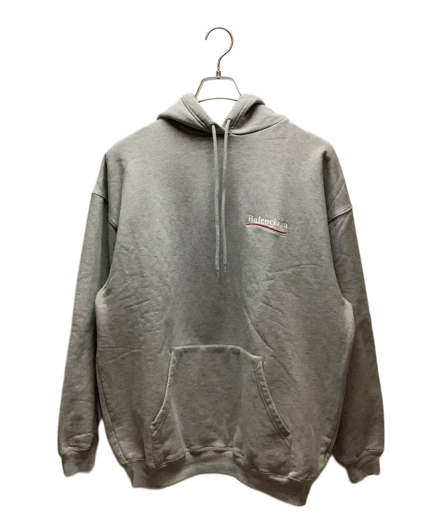 中古・古着通販】BALENCIAGA (バレンシアガ) パーカー ライトグレー