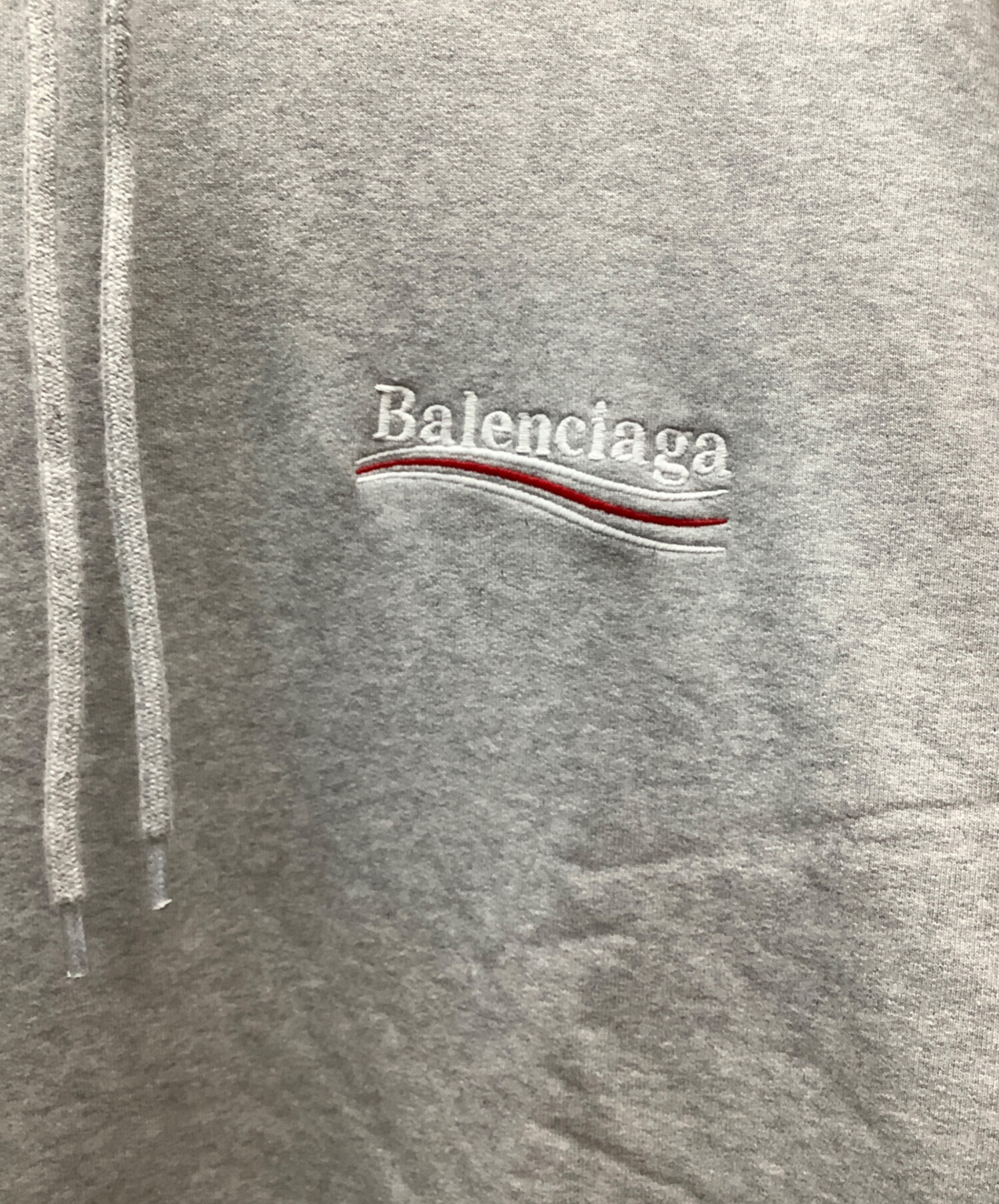 中古・古着通販】BALENCIAGA (バレンシアガ) パーカー ライトグレー
