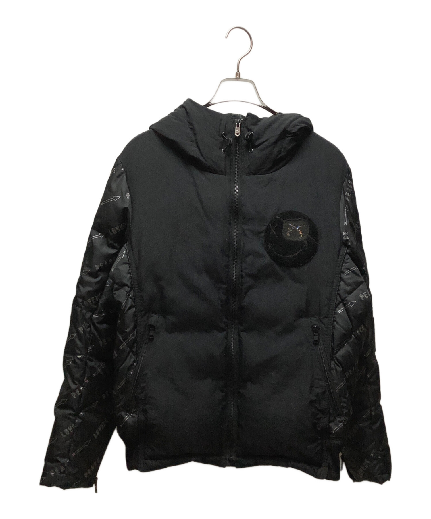 中古・古着通販】roarguns (ロアーガンズ) ダウンジャケット ブラック