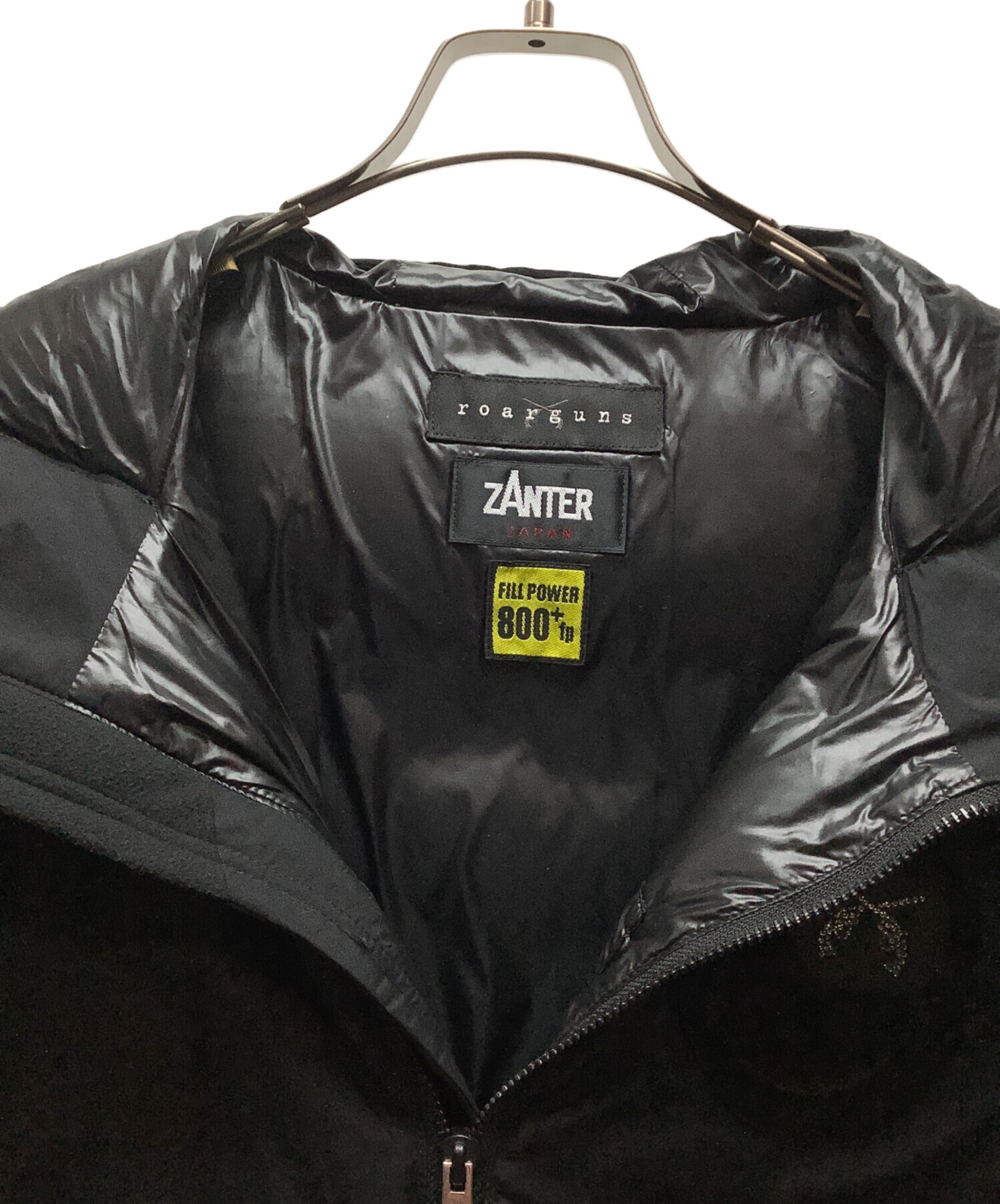 中古・古着通販】roarguns (ロアーガンズ) ダウンジャケット ブラック