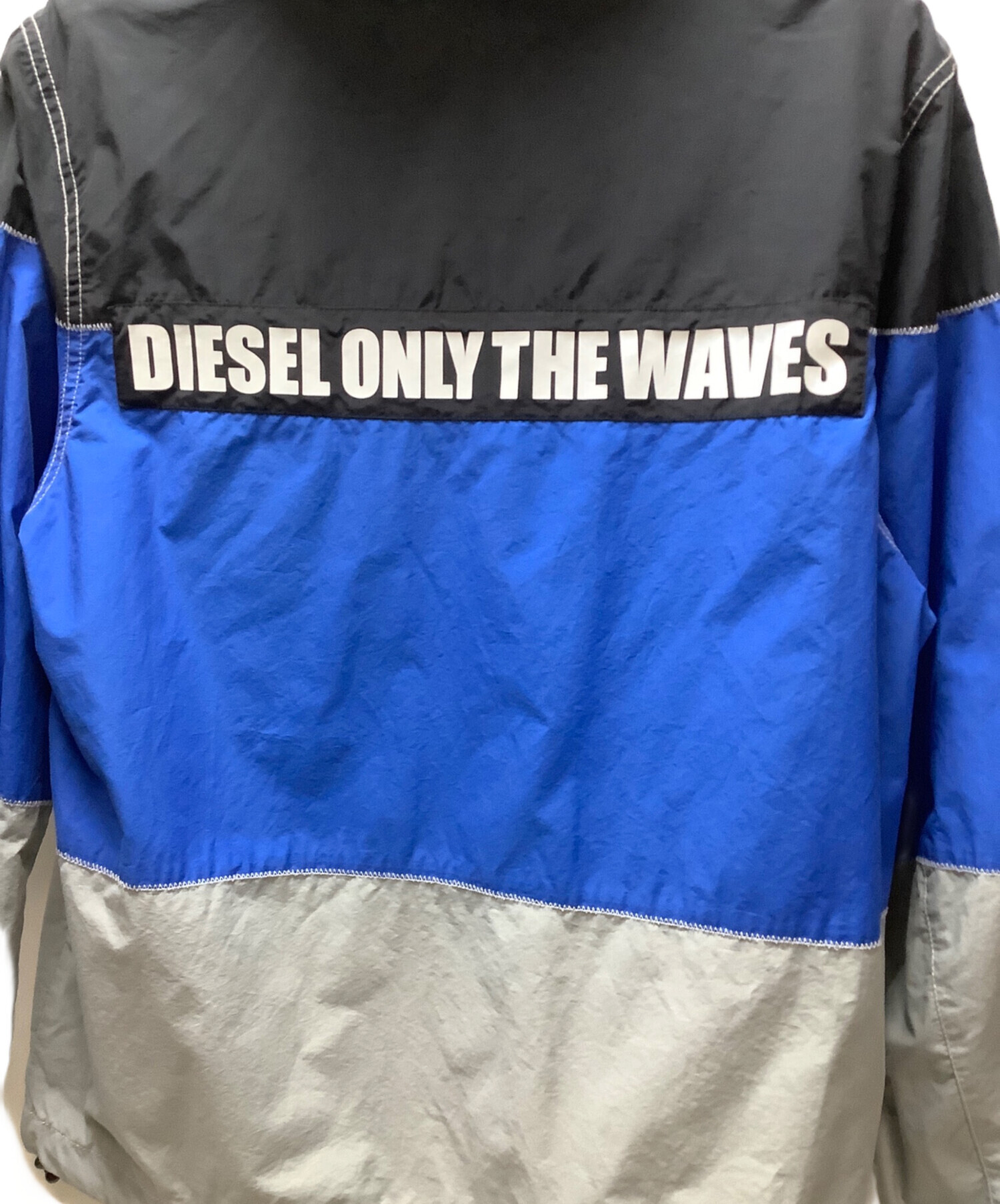 中古・古着通販】DIESEL (ディーゼル) ナイロンジャケット ブラック