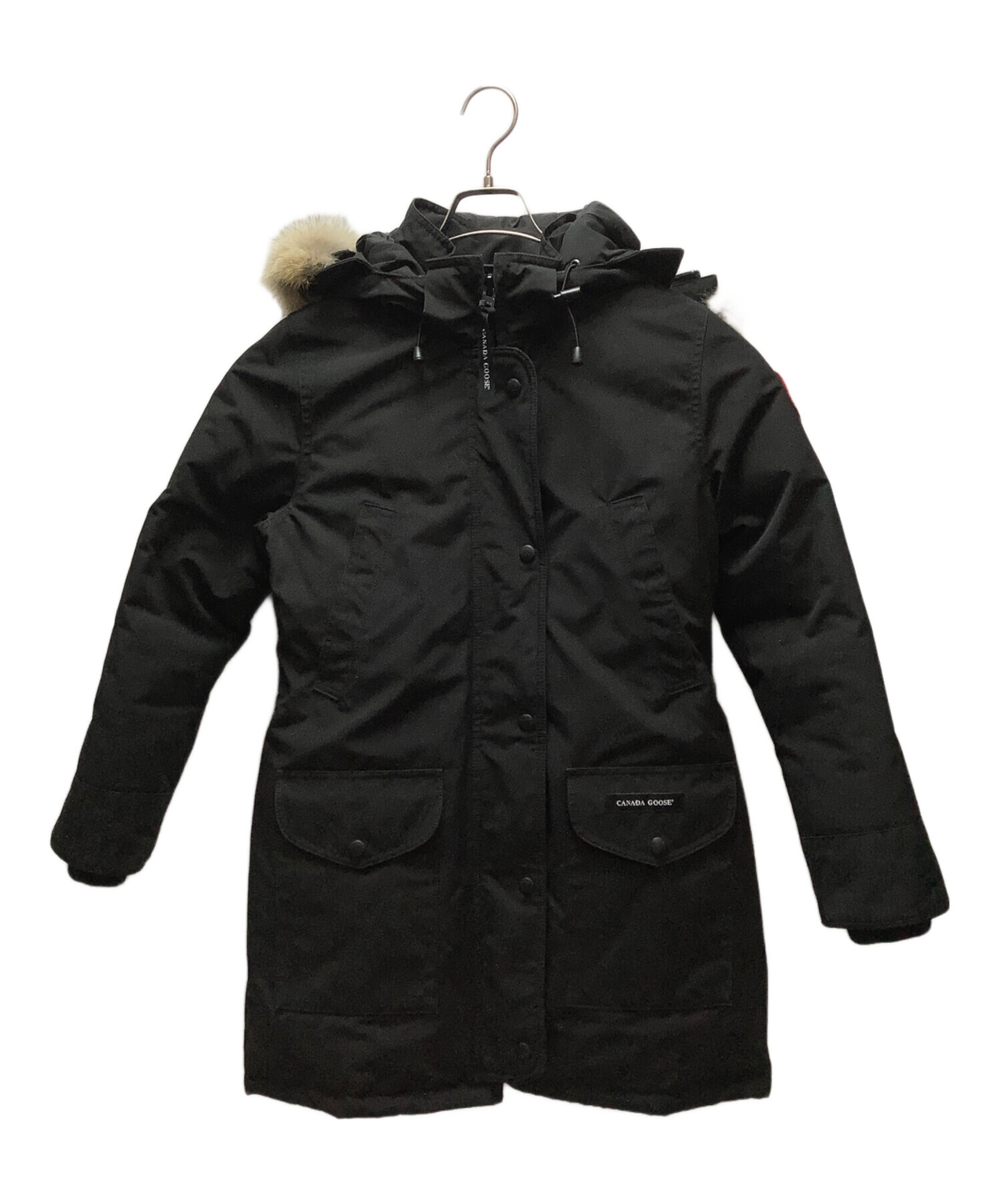 中古・古着通販】CANADA GOOSE (カナダグース) ダウンコート ブラック 