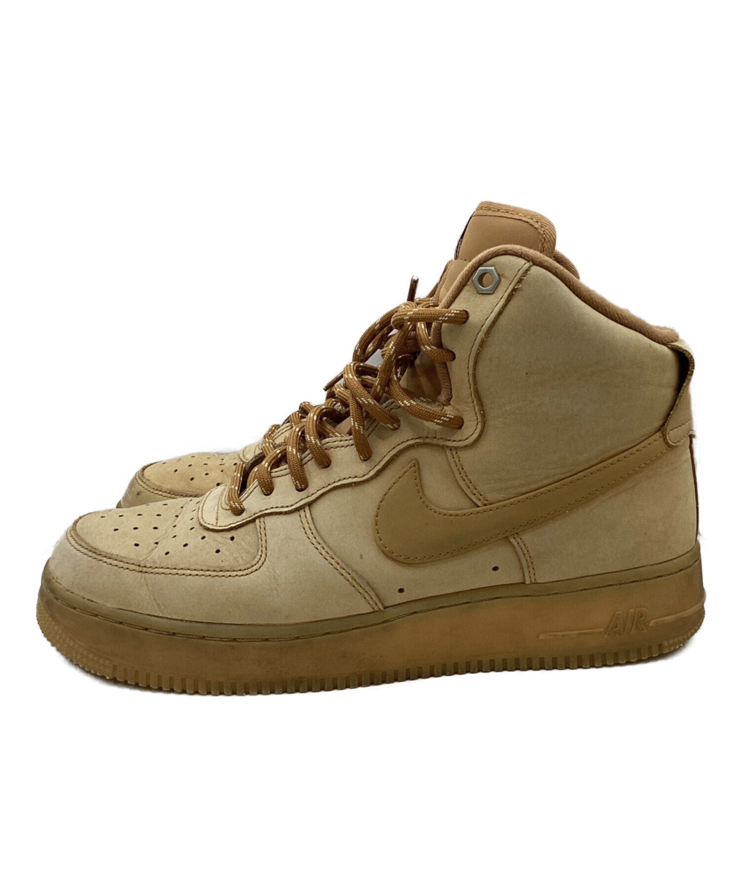 中古・古着通販】NIKE (ナイキ) ハイカットスニーカー ブラウン サイズ