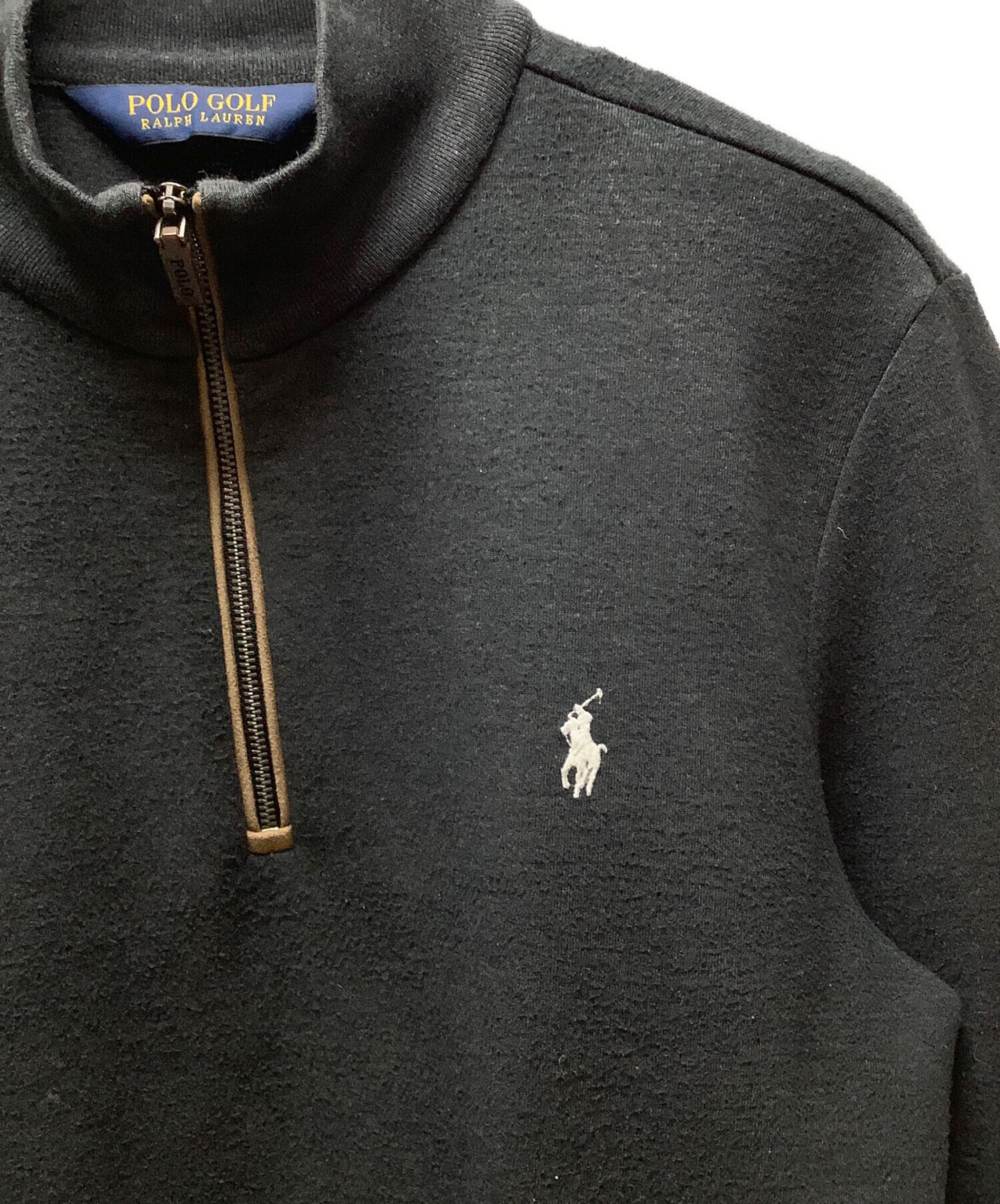 中古・古着通販】POLO GOLF (ポロ ゴルフ) ハーフジップスウェット