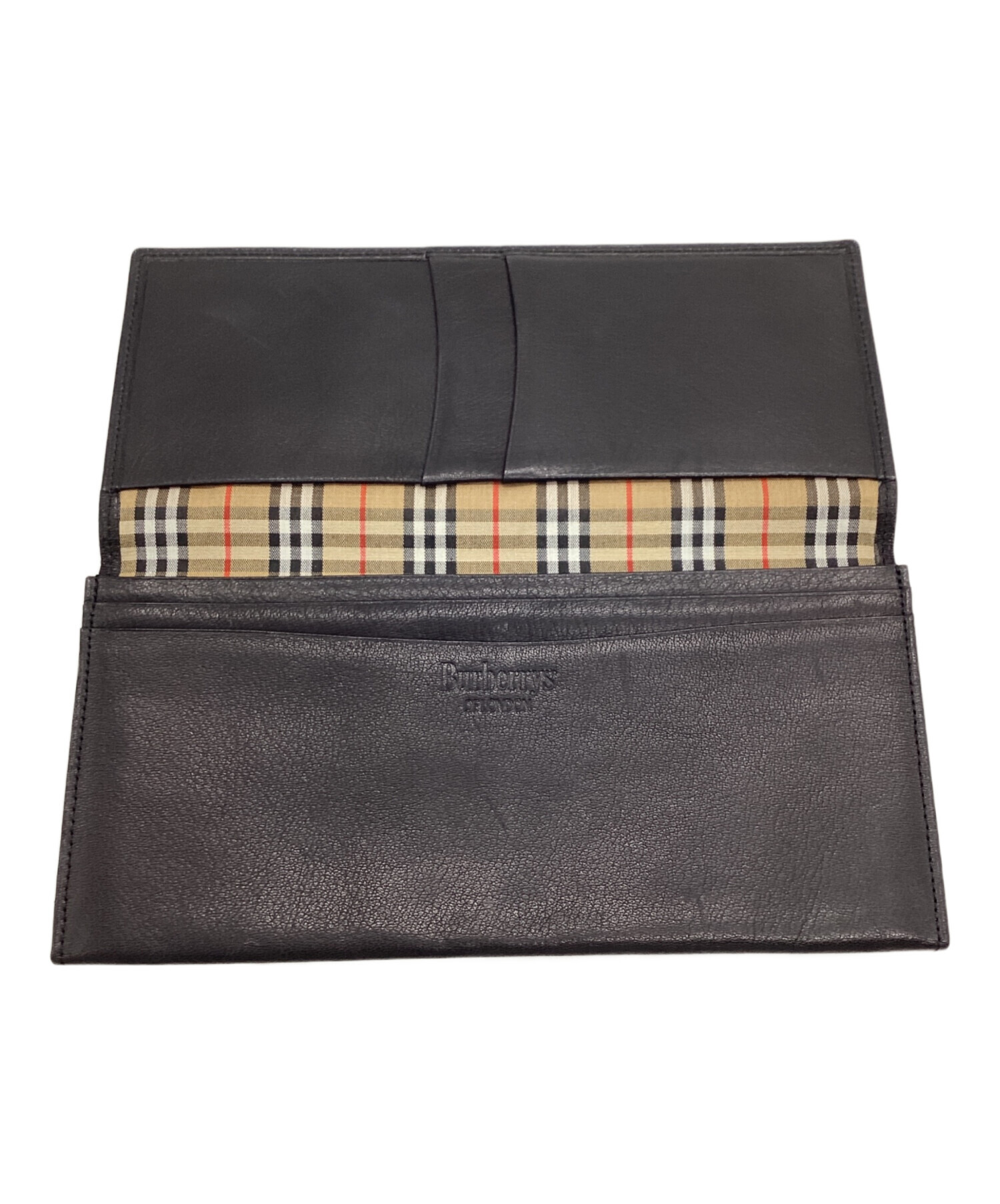 中古・古着通販】Burberry's (バーバリー) 財布 ブラック｜ブランド
