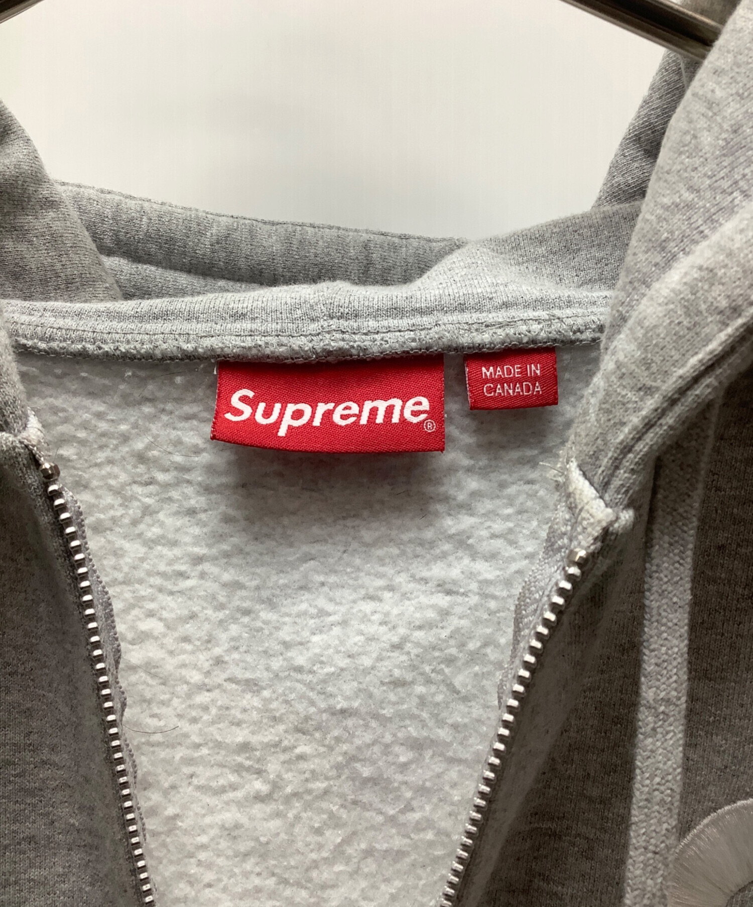 中古・古着通販】SUPREME (シュプリーム) パーカー ライトグレー