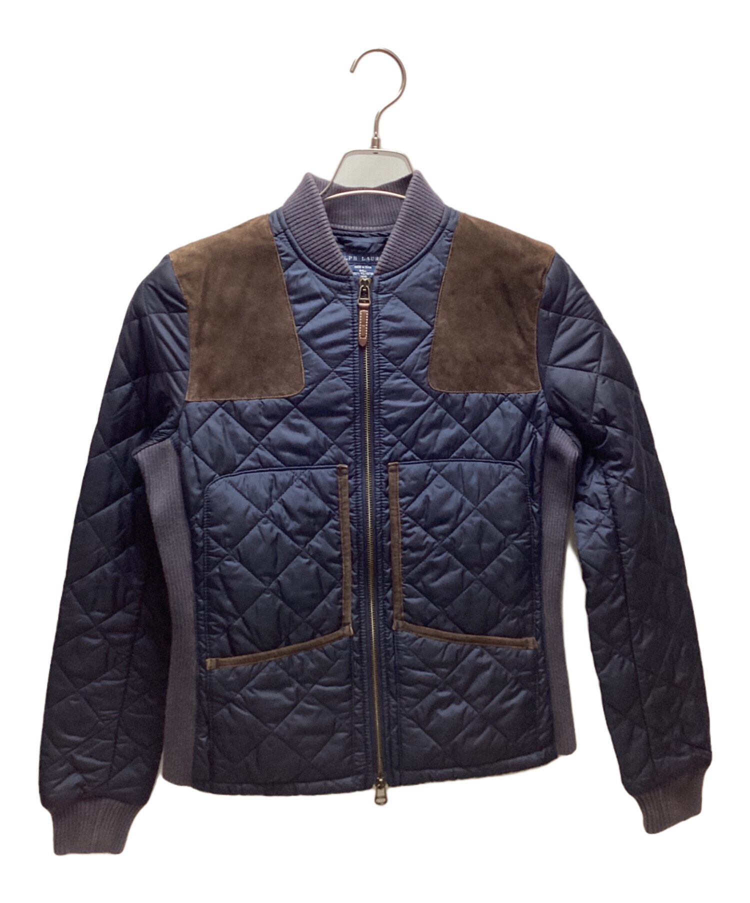 【新品・未使用】ラルフローレン キルティングジャケット 150　ネイビー 中古・古着通販】RALPH LAUREN (ラルフローレン) キルティング
