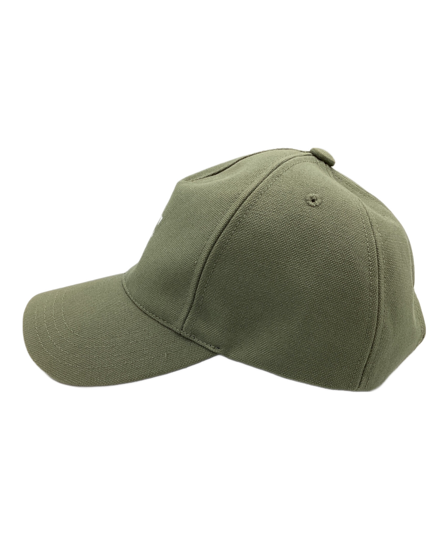 中古・古着通販】A.P.C. (アーペーセー) ロゴキャップ グリーン