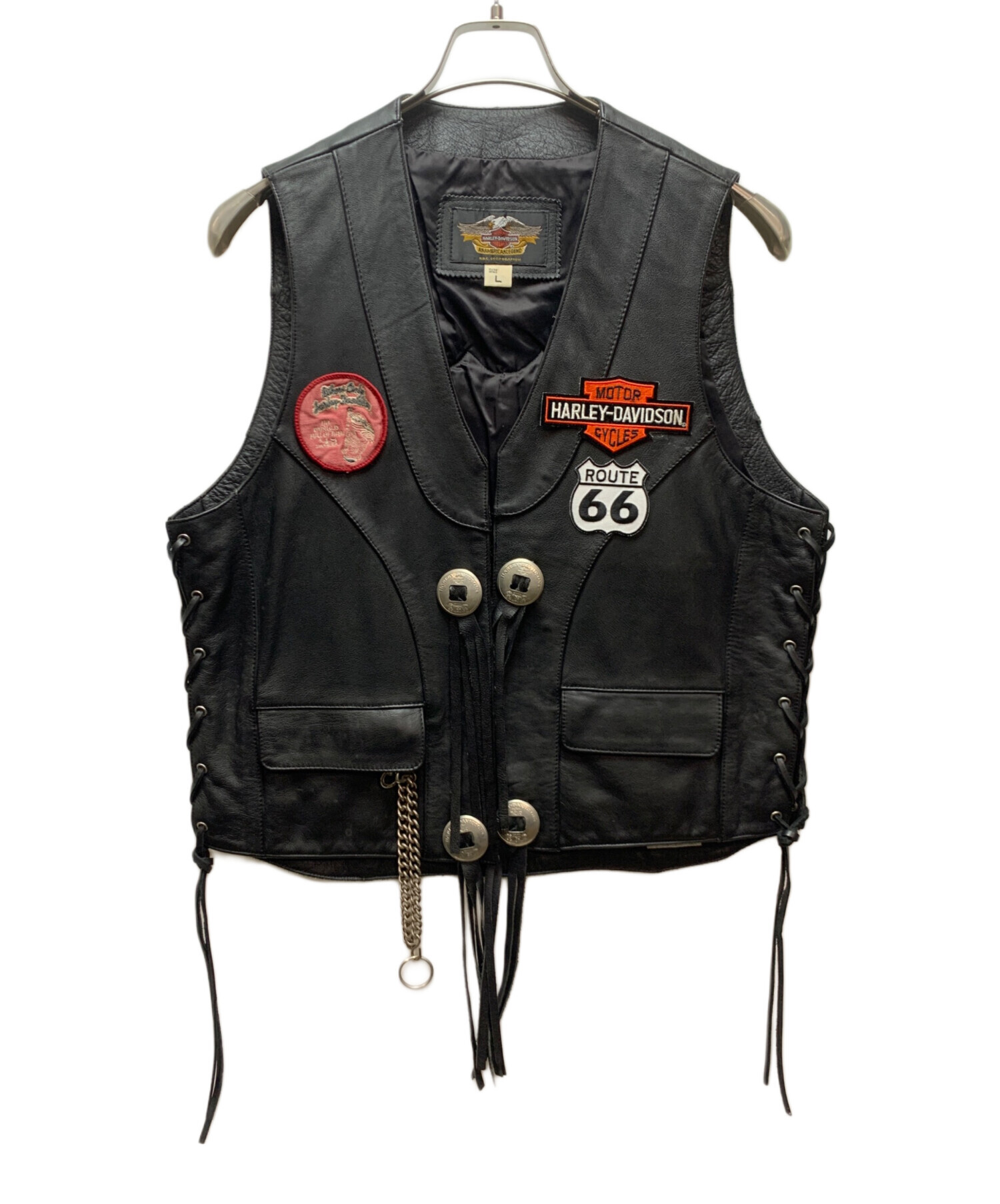 中古・古着通販】HARLEY-DAVIDSON (ハーレーダビッドソン) レザー