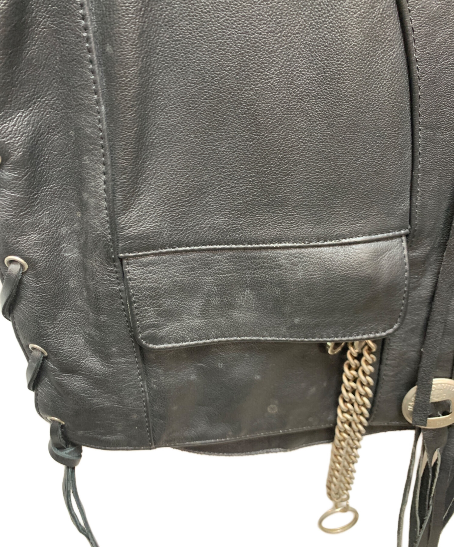 中古・古着通販】HARLEY-DAVIDSON (ハーレーダビッドソン) レザー