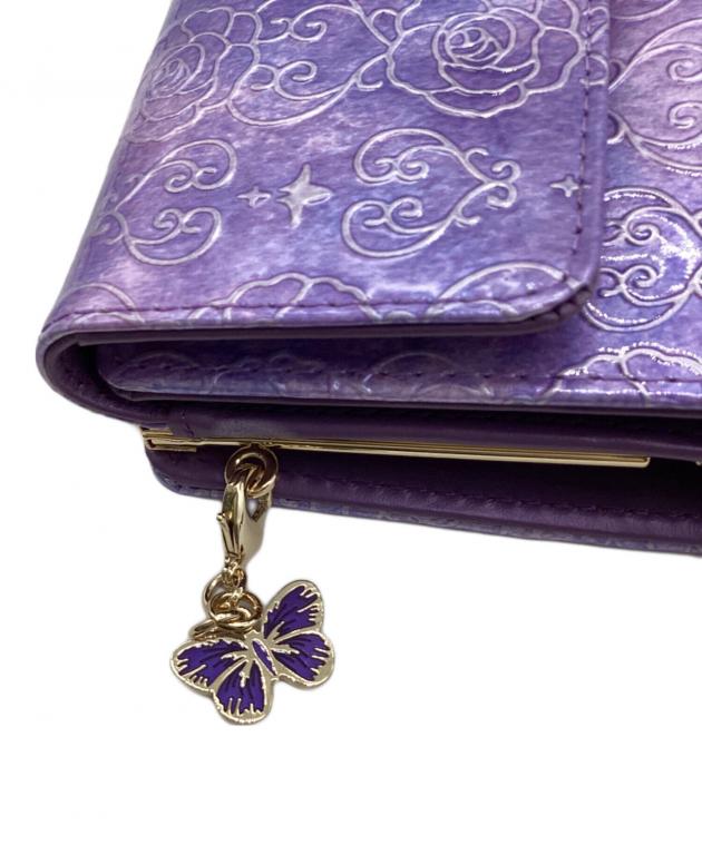 中古・古着通販】ANNA SUI (アナスイ) 2つ折り財布 パープル｜ブランド