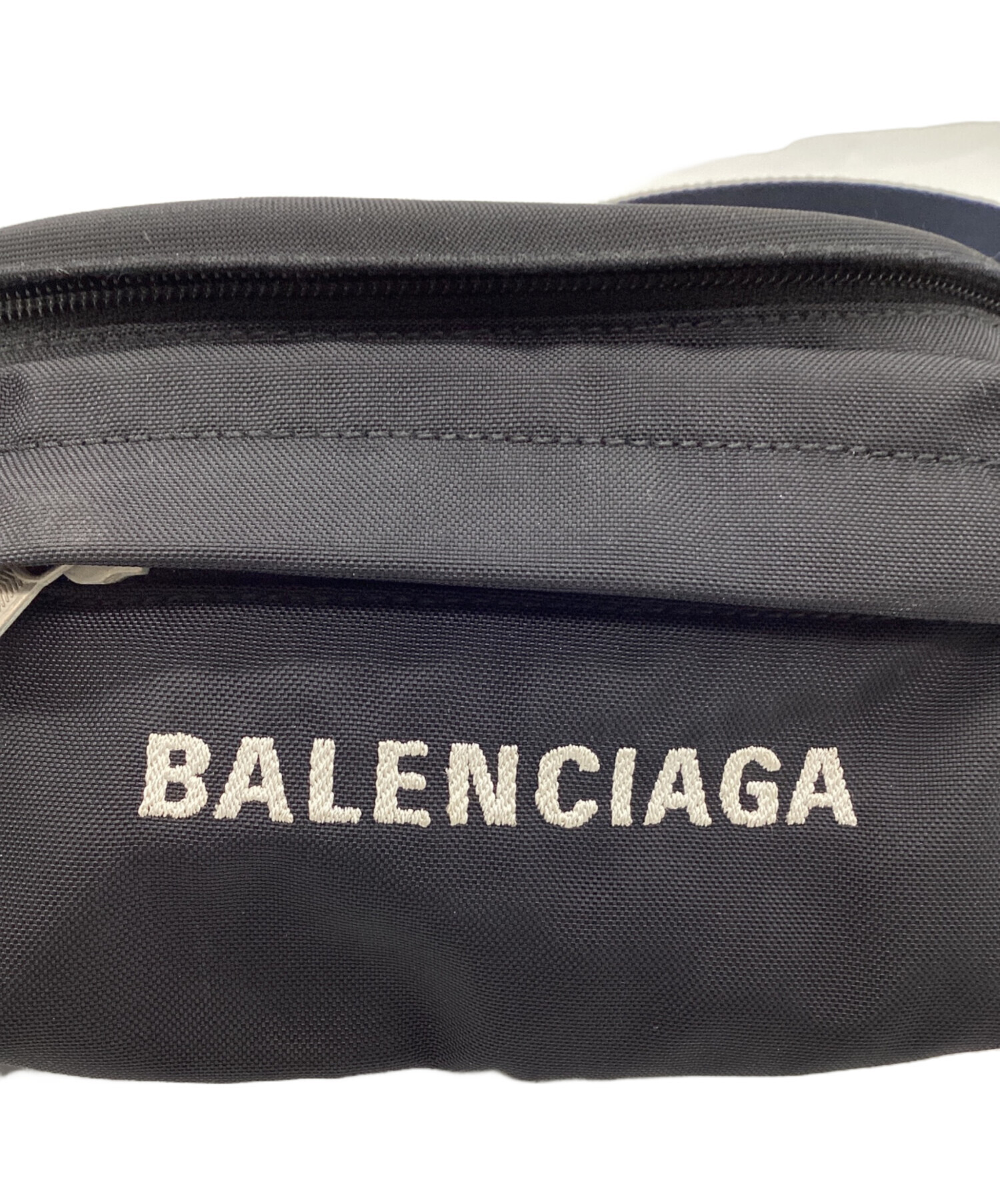 中古・古着通販】BALENCIAGA (バレンシアガ) ウエストポーチ ブラック