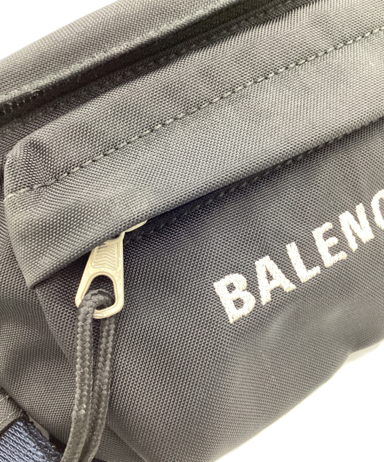 中古・古着通販】BALENCIAGA (バレンシアガ) ウエストポーチ ブラック