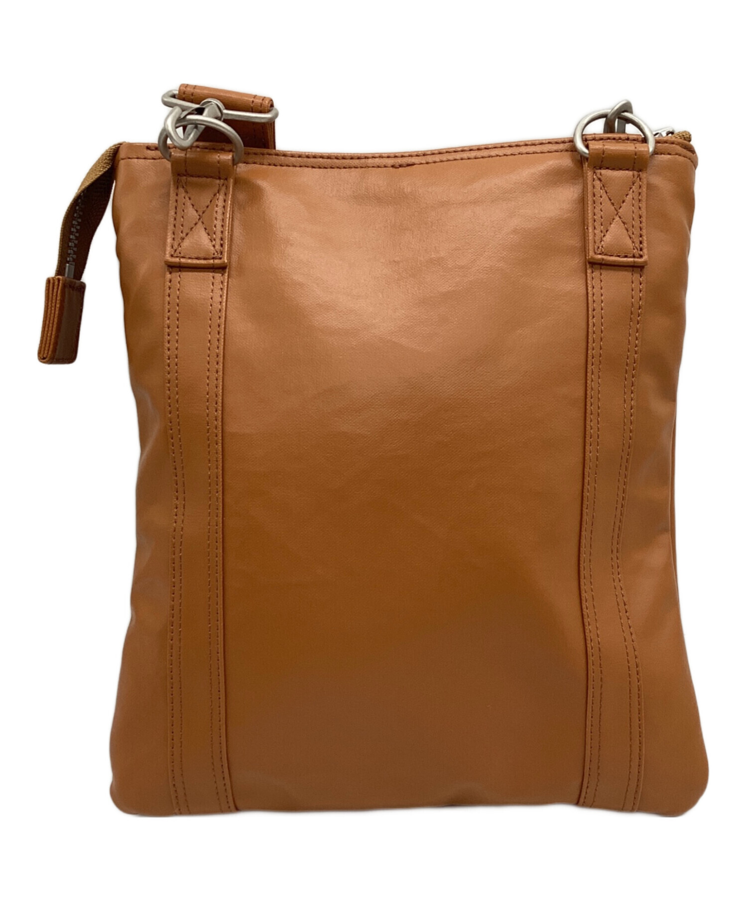 中古・古着通販】PORTER (ポーター) ショルダーバッグ キャメル 