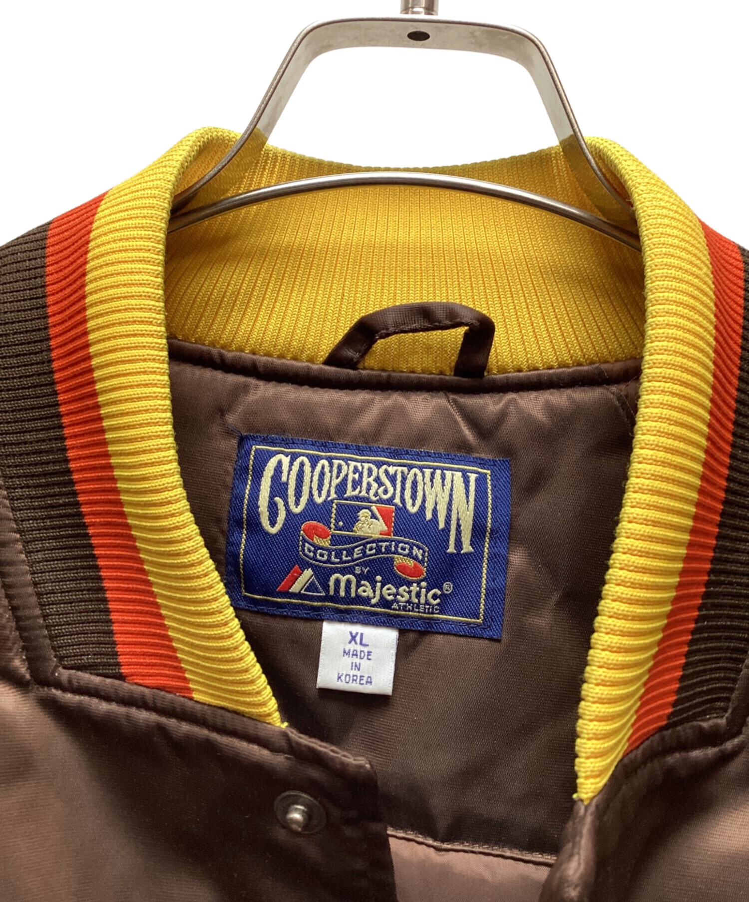 majestic サンディエゴ パドレス cooperstown スタジャン 中古・古着通販】Cooperstown (クーパーズタウン) Majestic