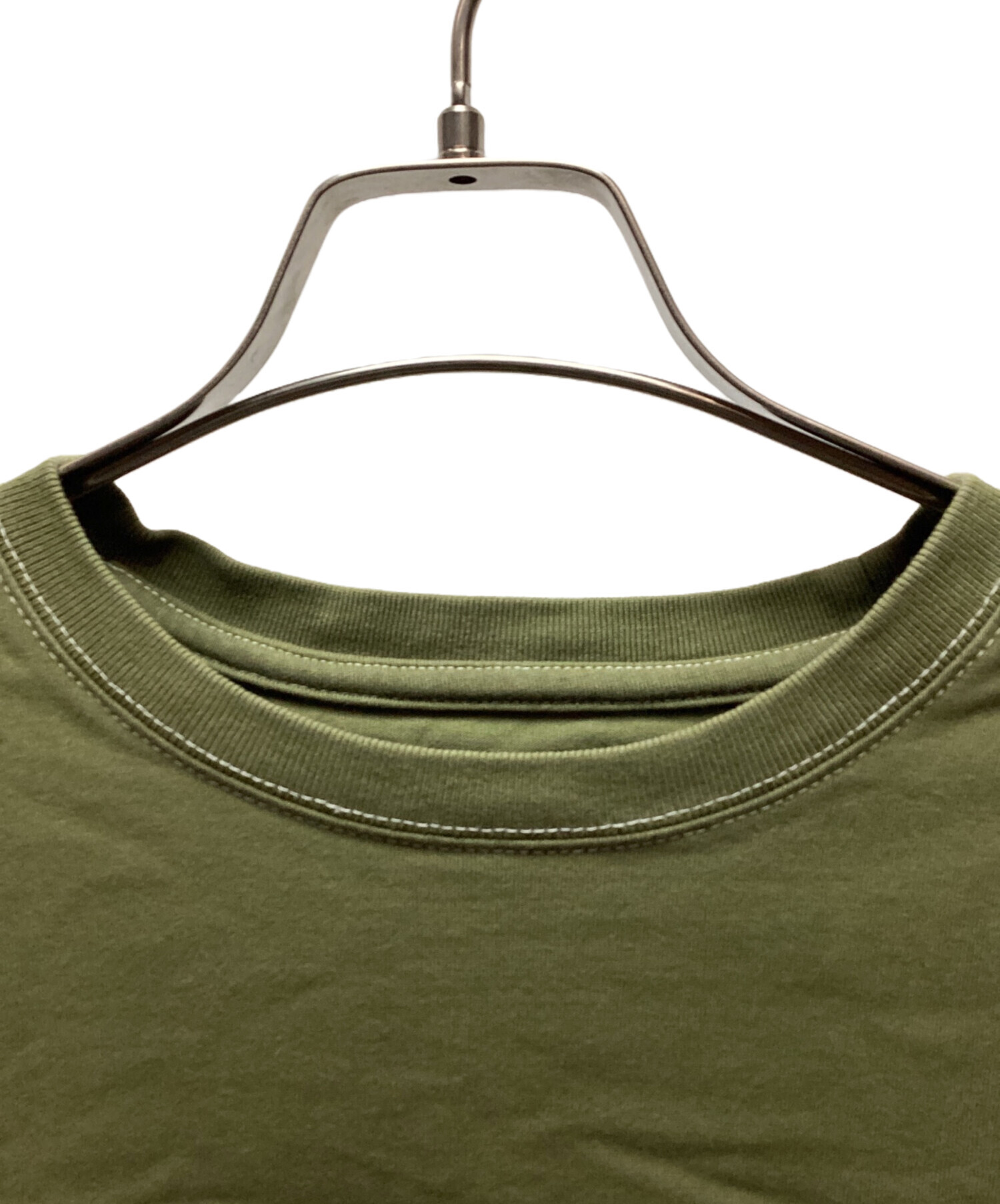 中古・古着通販】stussy (ステューシー) 半袖カットソー オリーブ