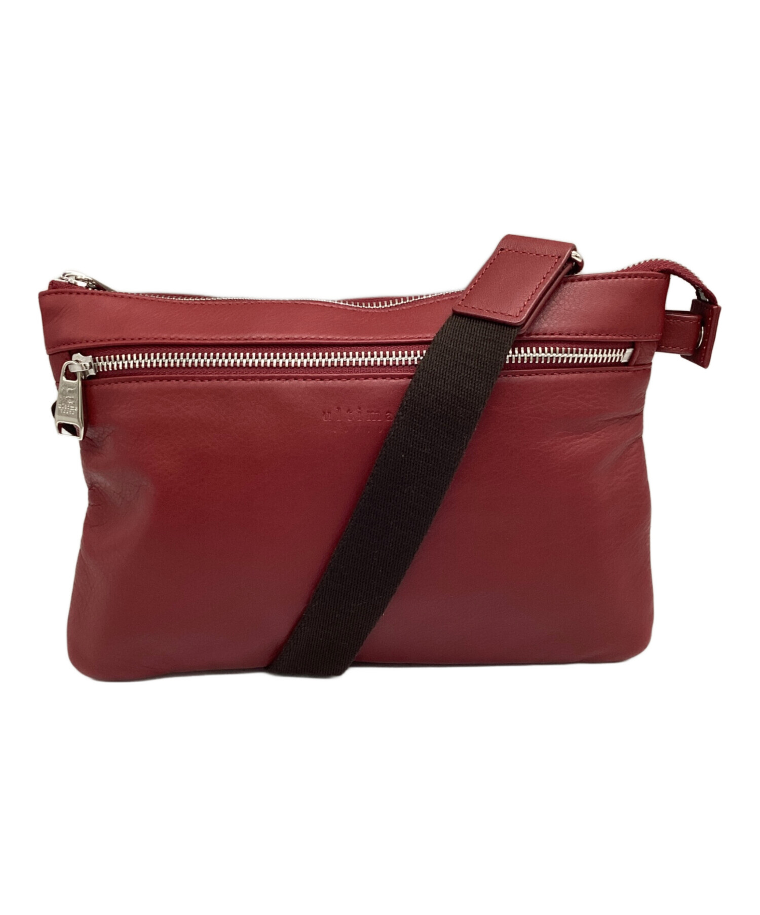 中古・古着通販】ACE (エース) ショルダーバッグ ワインレッド