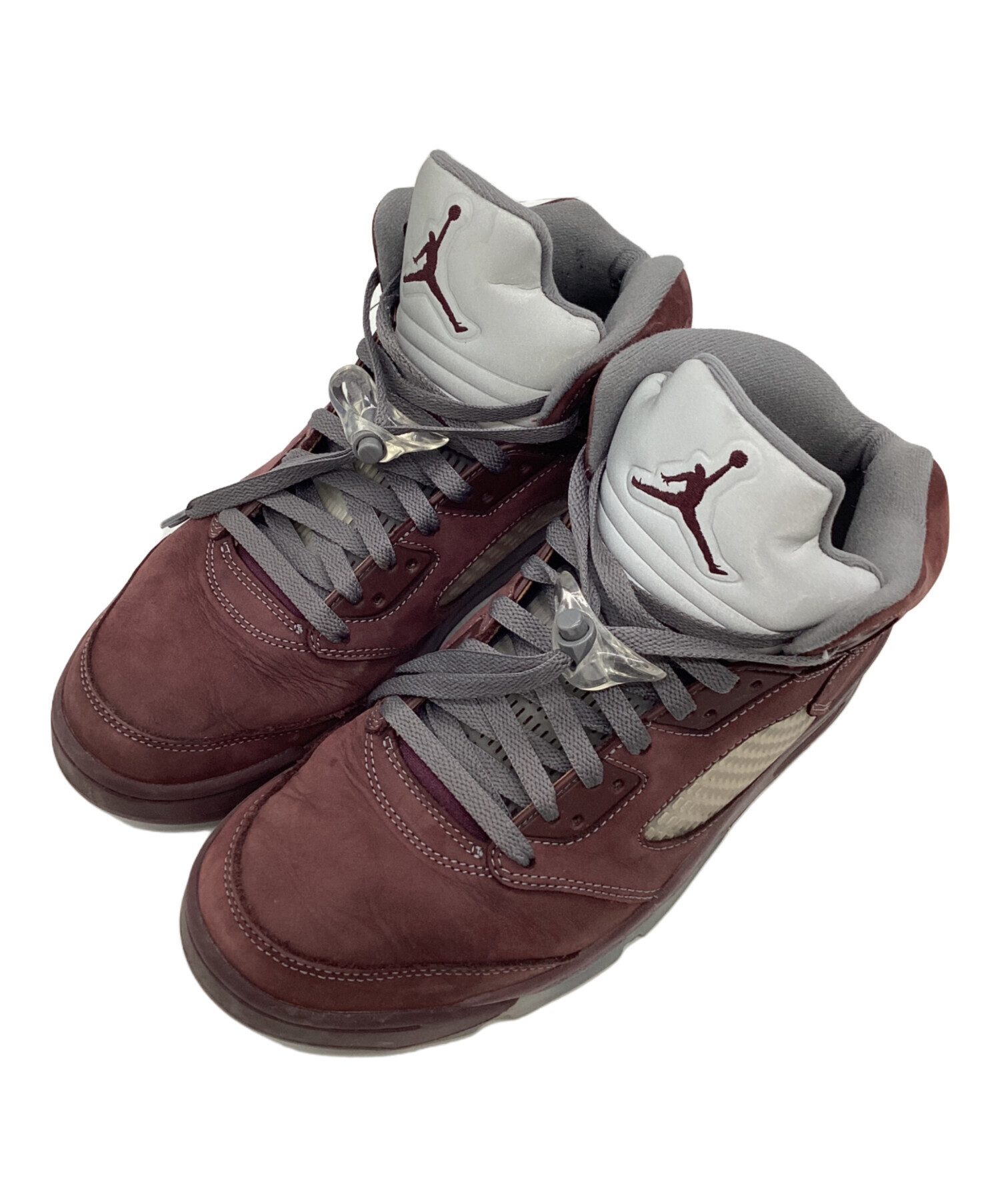 中古・古着通販】NIKE (ナイキ) ハイカットスニーカー ワインレッド 