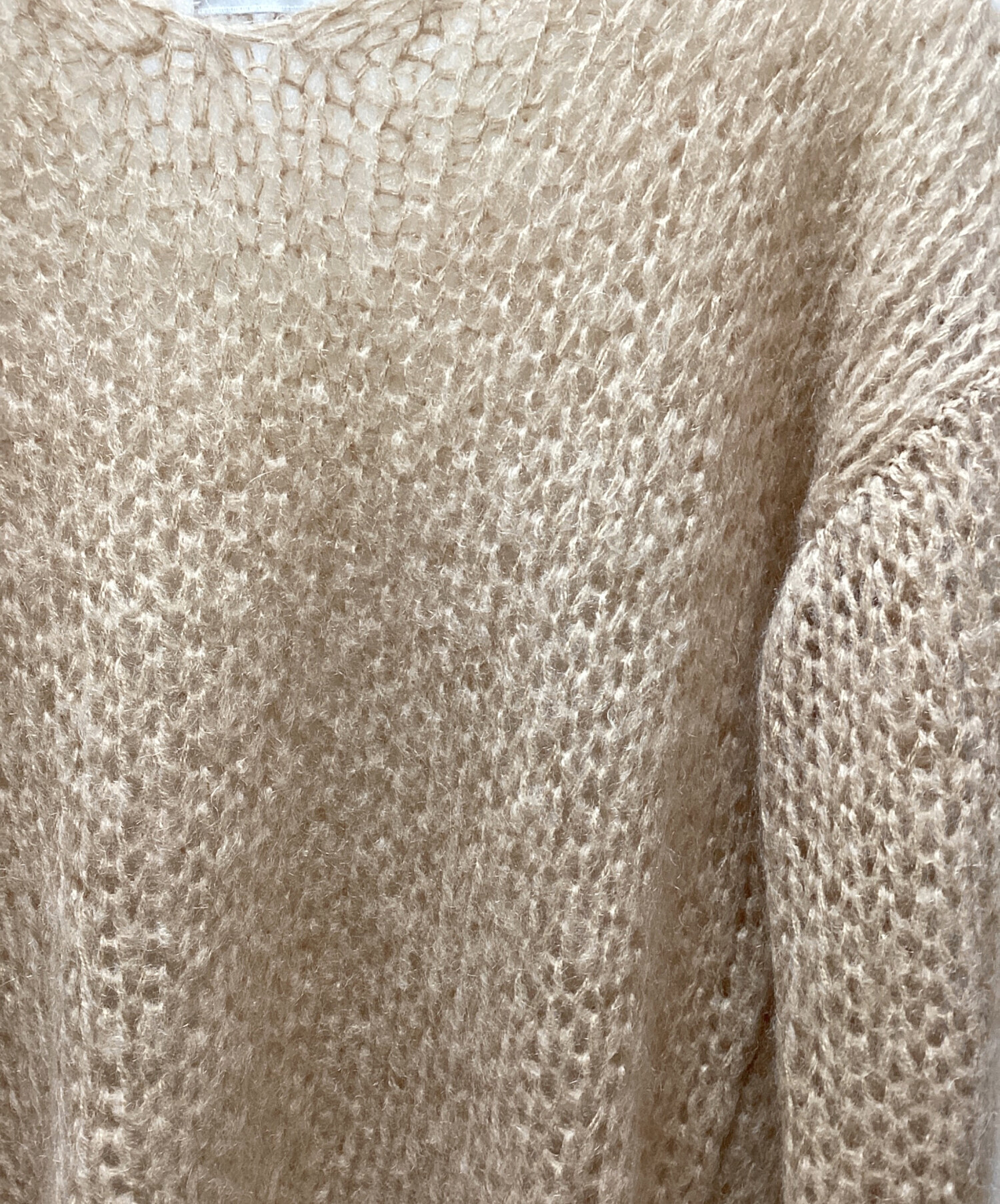 中古・古着通販】CLANE (クラネ) 薄手ニット ブラウン サイズ:SIZE2