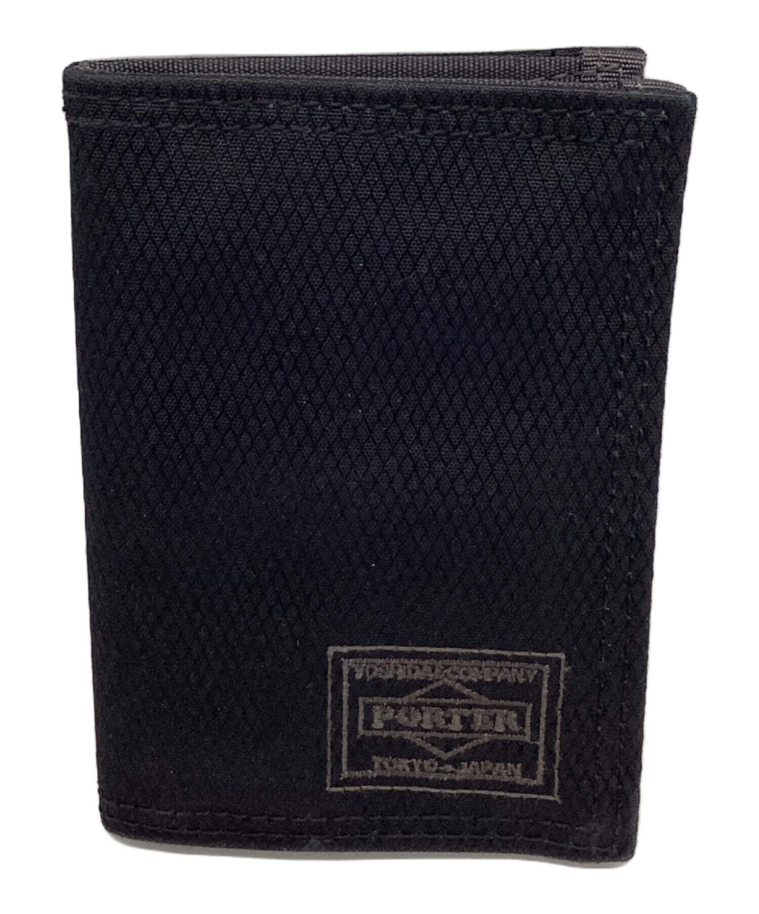 【未使用】 PORTER パスポートケース ブラック 中古・古着通販】PORTER (ポーター) パスケース ブラック｜ブランド