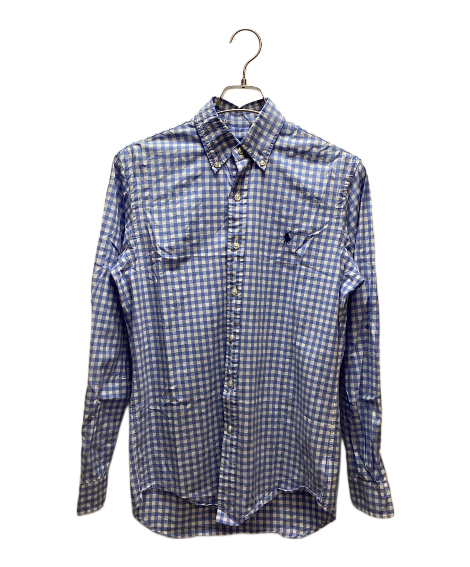 中古・古着通販】RALPH LAUREN (ラルフローレン) 長袖シャツ スカイ 