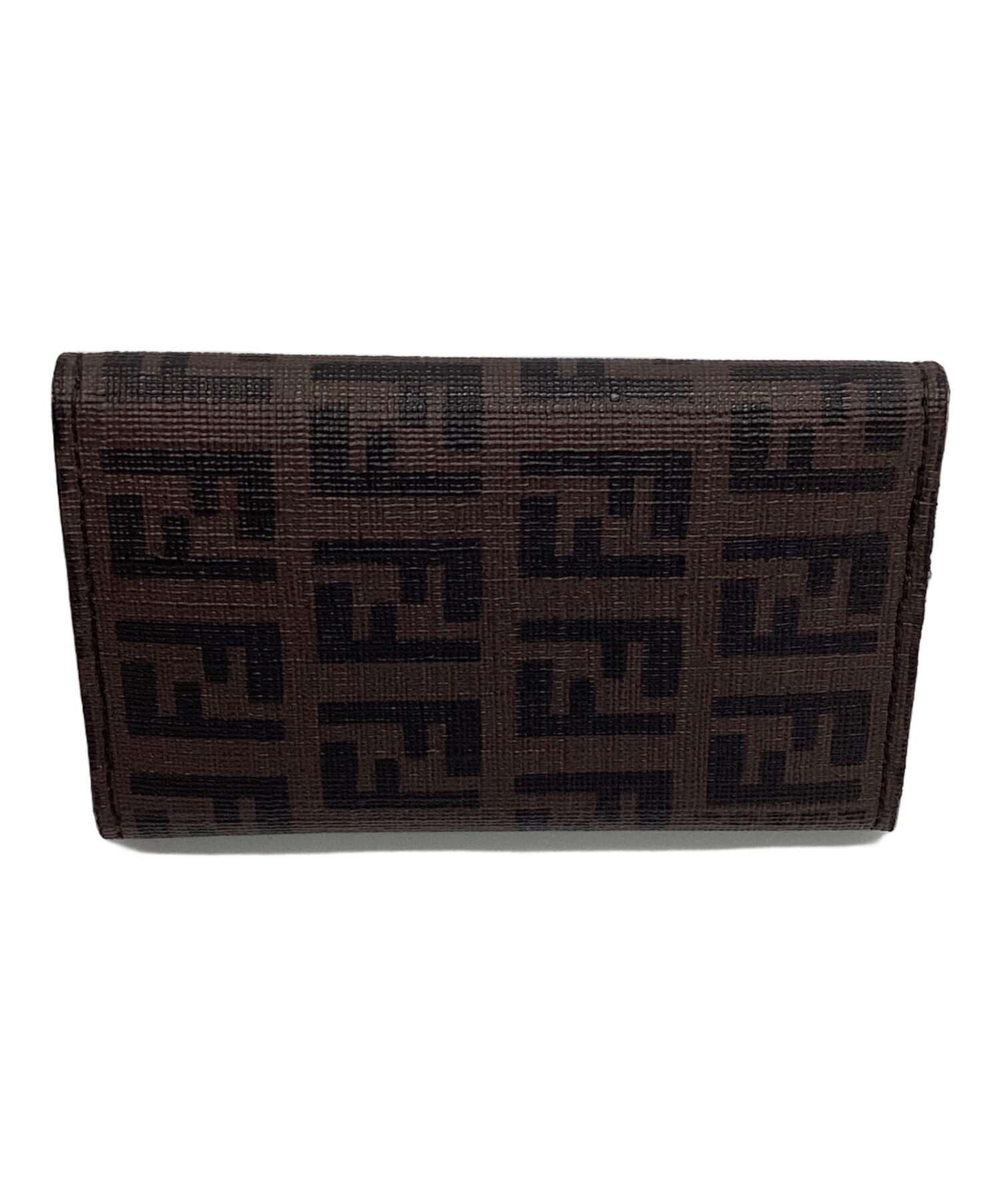 FENDI フェンディ 財布・ケース  黒 【古着】【中古】【送料無料】 中古・古着通販】FENDI (フェンディ) 長財布 ブルー×ブラック