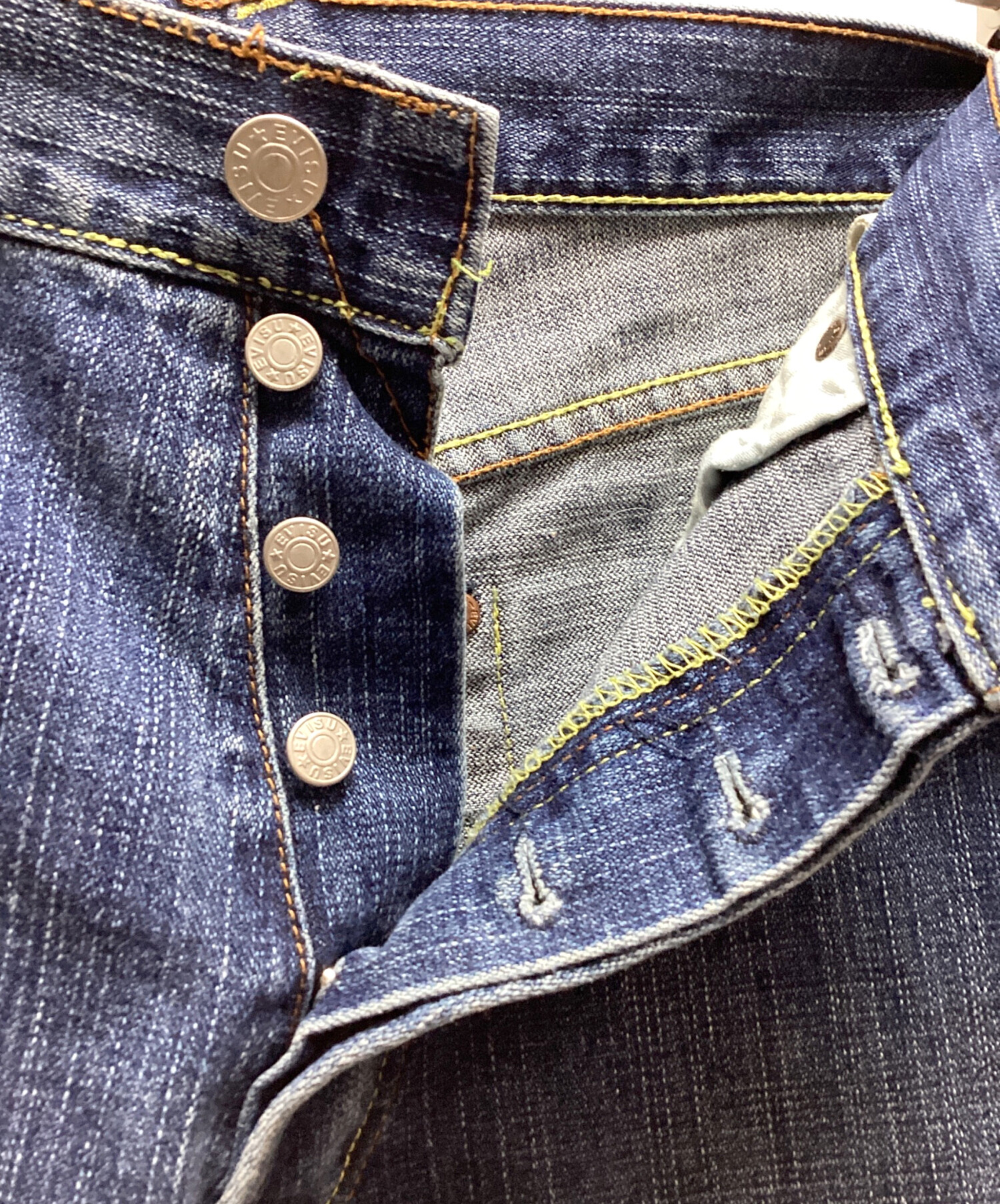 EVISU PARIS 1466 デニムパンツ 34インチ　中古品 中古・古着通販】EVISU PARIS (エヴィス パリス) デニムパンツ