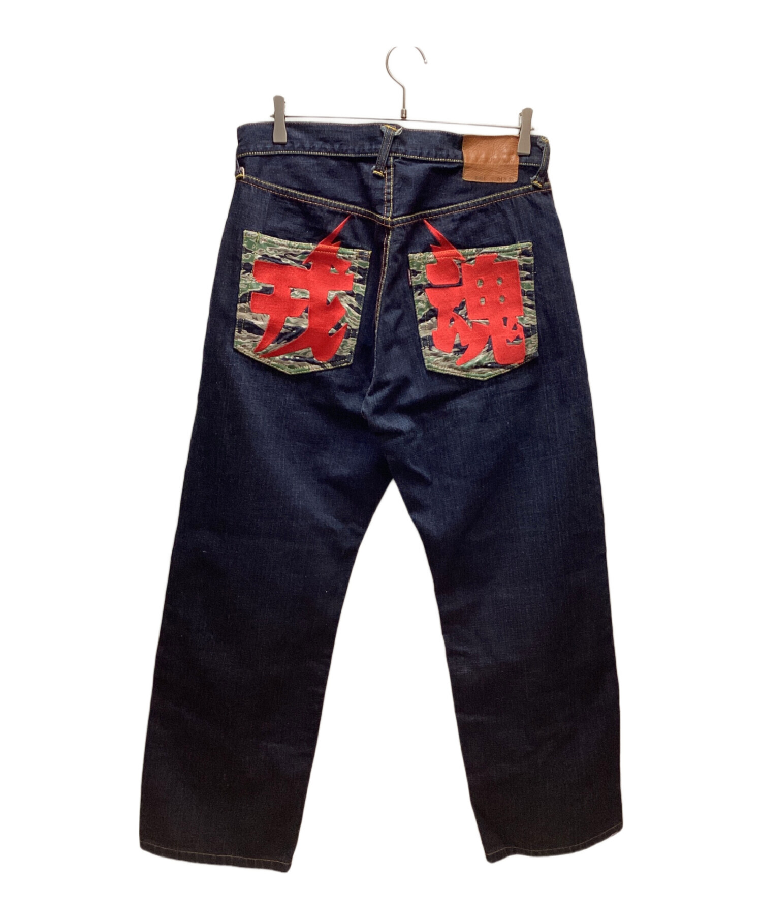 中古・古着通販】EVISU (エヴィス) デニムパンツ インディゴ サイズ
