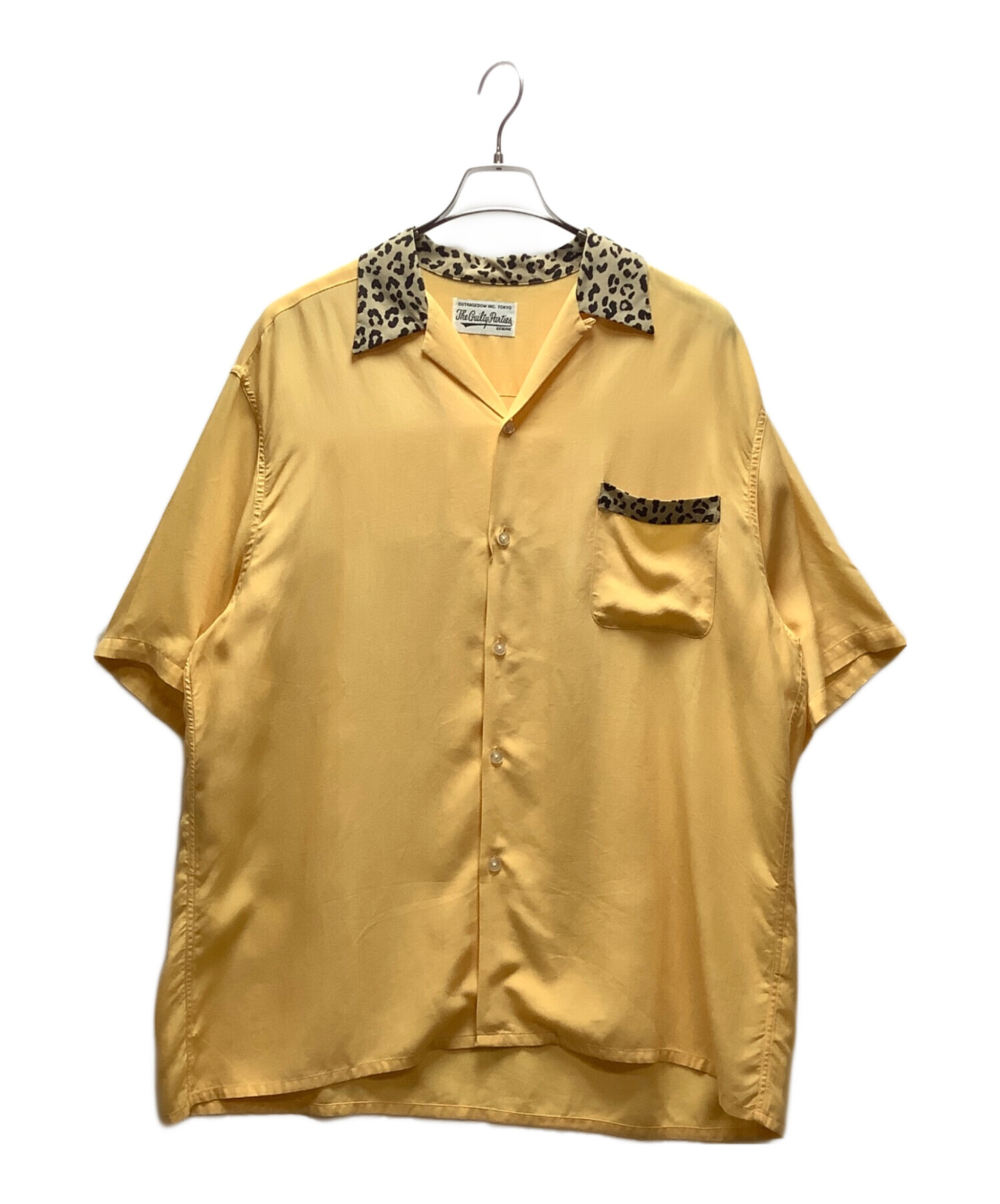 中古・古着通販】WACKO MARIA (ワコマリア) 半袖シャツ イエロー