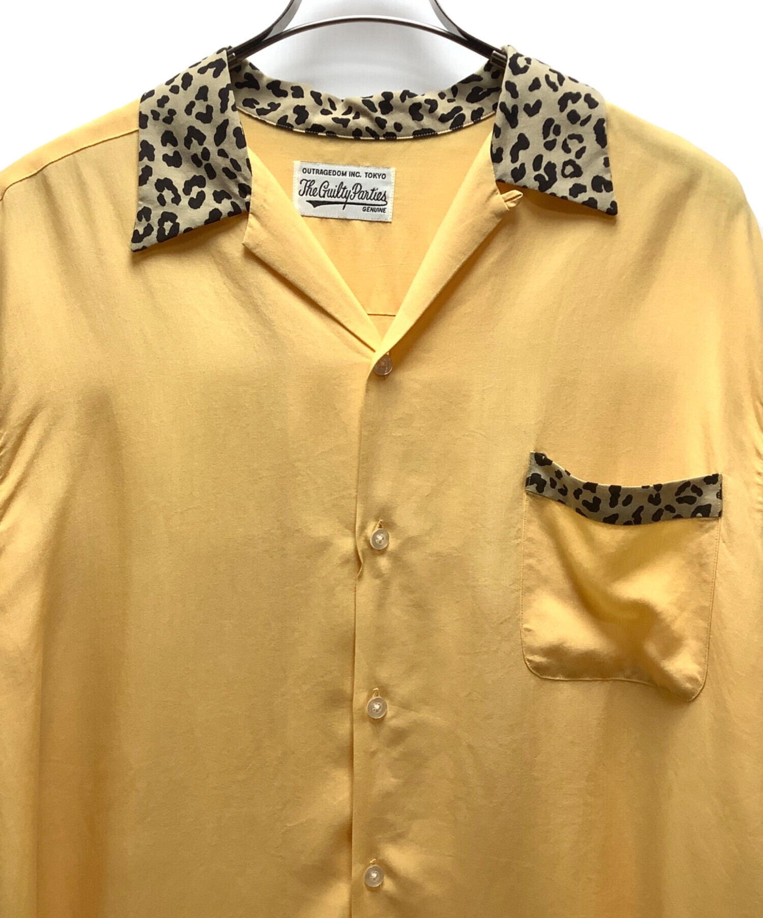中古・古着通販】WACKO MARIA (ワコマリア) 半袖シャツ イエロー