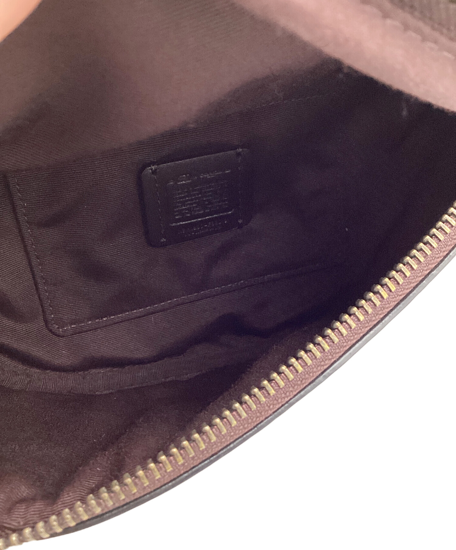 中古・古着通販】COACH (コーチ) ショルダーバッグ ブラウン｜ブランド