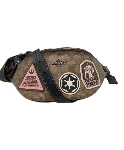 中古・古着通販】COACH (コーチ) ショルダーバッグ ブラウン｜ブランド