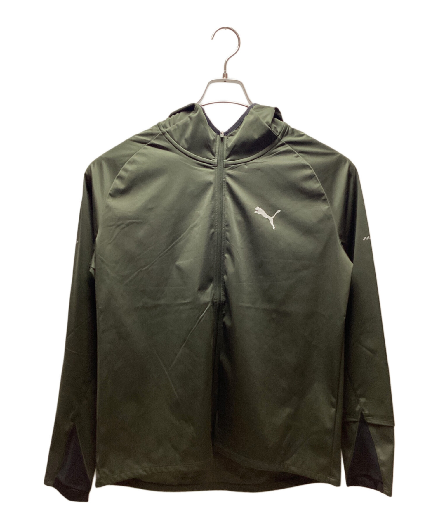 中古・古着通販】PUMA (プーマ) ウインドブレーカー カーキ サイズ:L