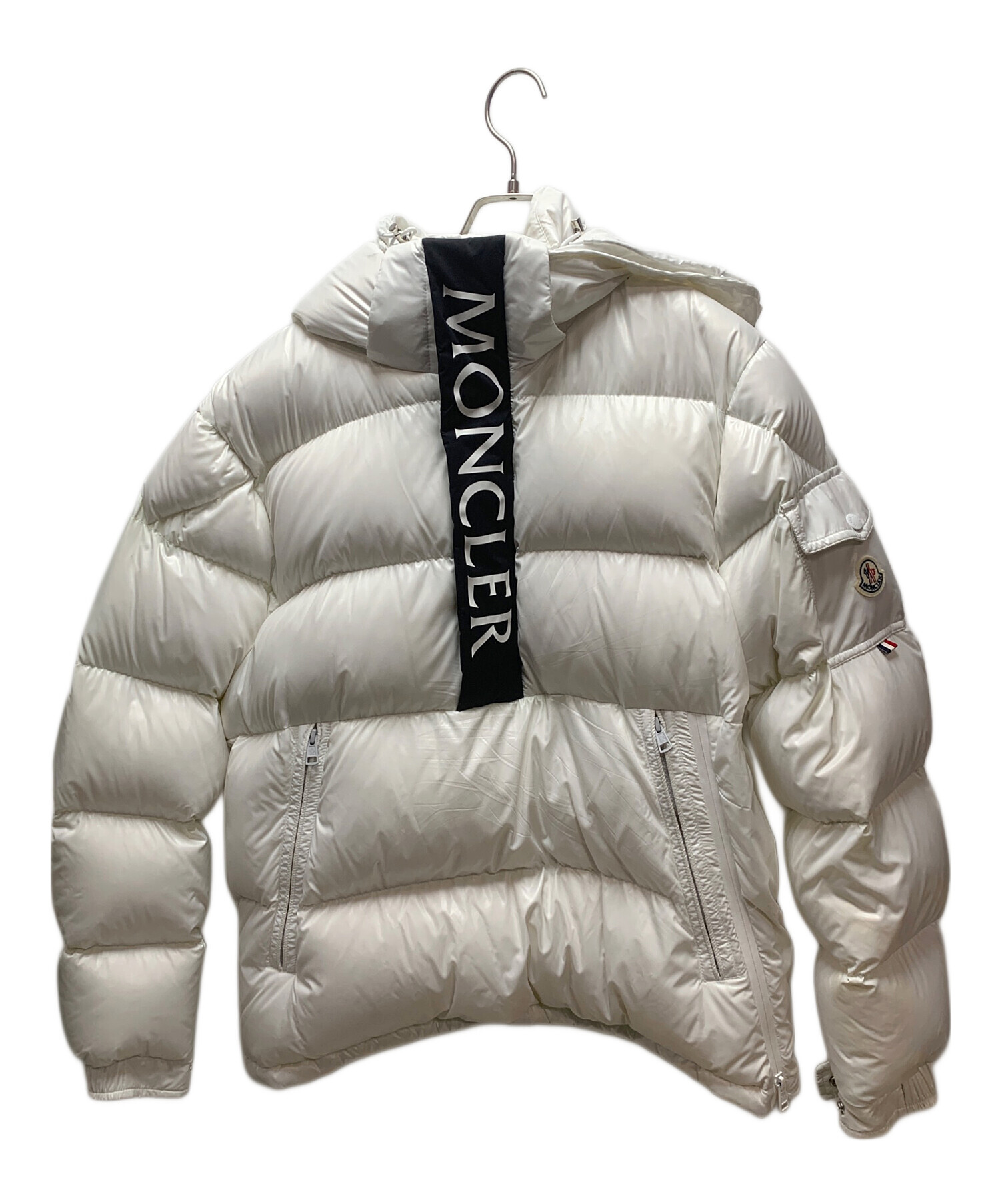 中古・古着通販】MONCLER (モンクレール) ダウンジャケット ホワイト