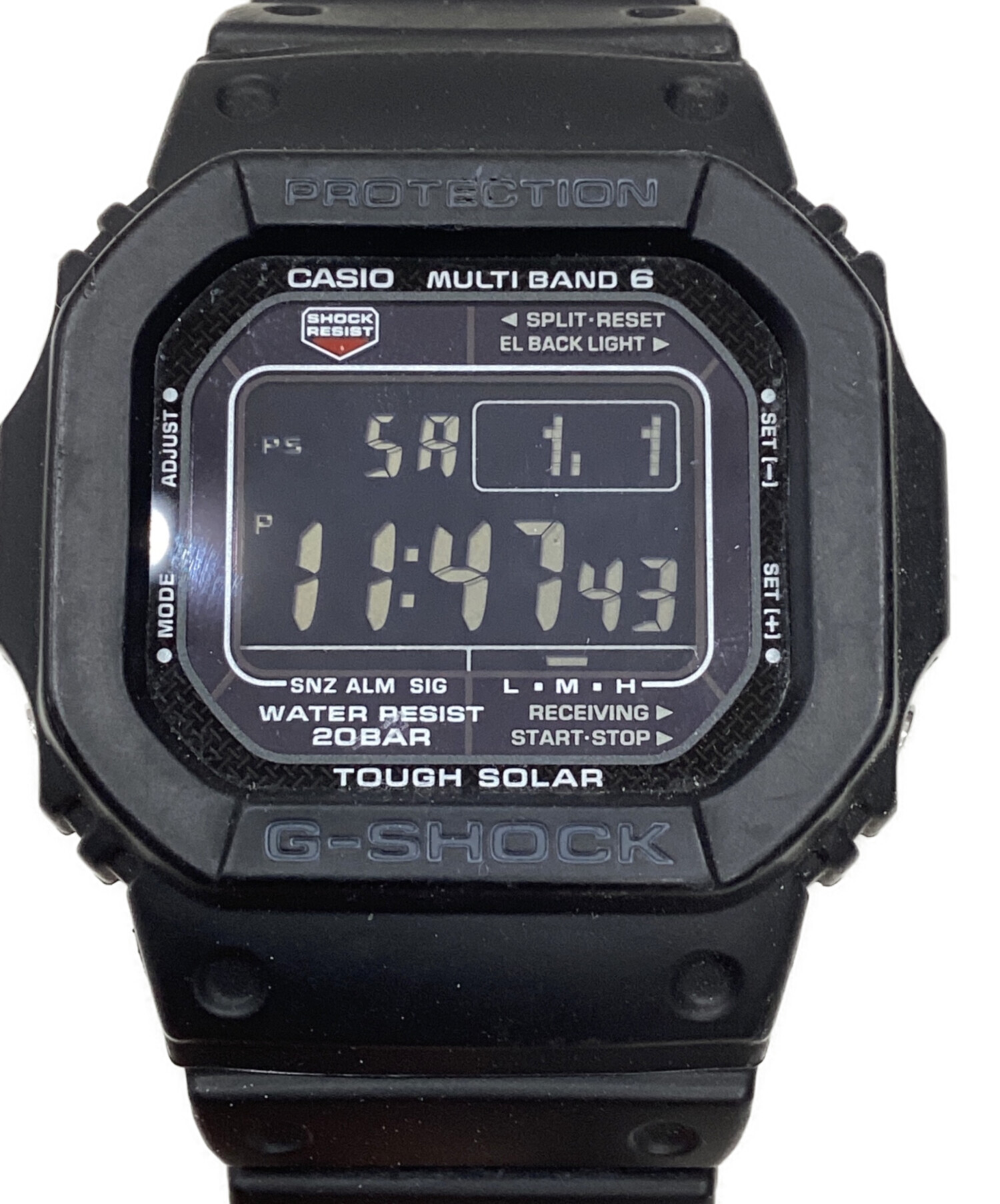 中古・古着通販】CASIO (カシオ) デジタルウォッチ ブラック｜ブランド 