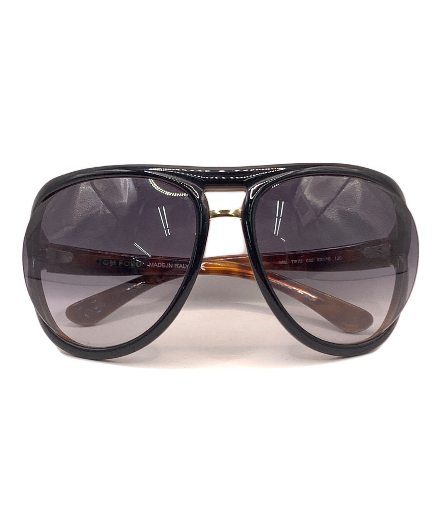 【新品未使用】TOM FORD サングラス ブラウン 中古・古着通販】TOM FORD (トムフォード) サングラス ブラウン サイズ