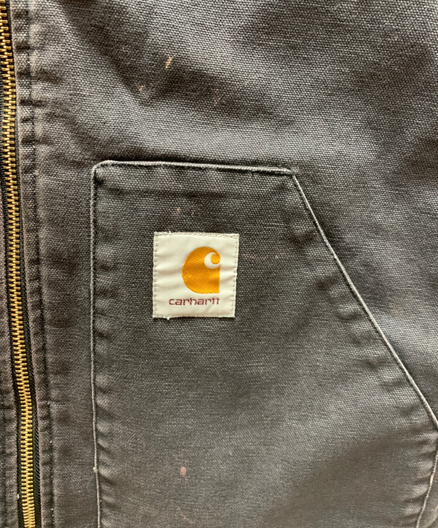 中古・古着通販】CarHartt (カーハート) リバーシブルベスト ブラック