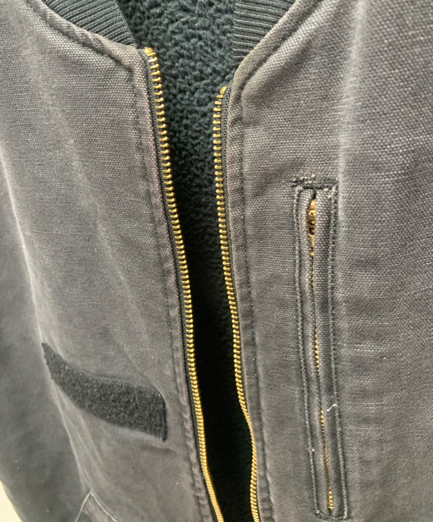 中古・古着通販】CarHartt (カーハート) リバーシブルベスト ブラック