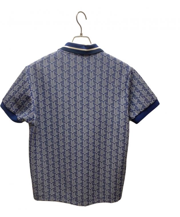 中古・古着通販】LACOSTE (ラコステ) モノグラムジャガードポロシャツ