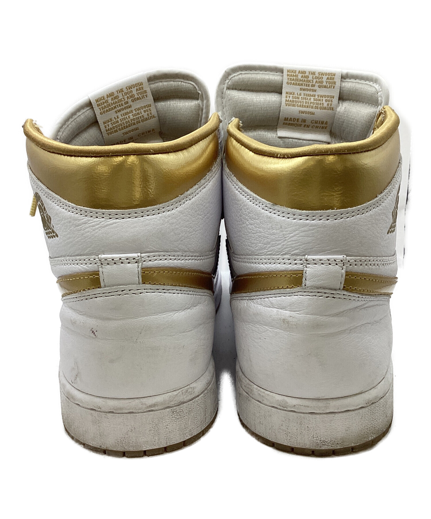 中古・古着通販】NIKE (ナイキ) ハイカットスニーカー ホワイト 