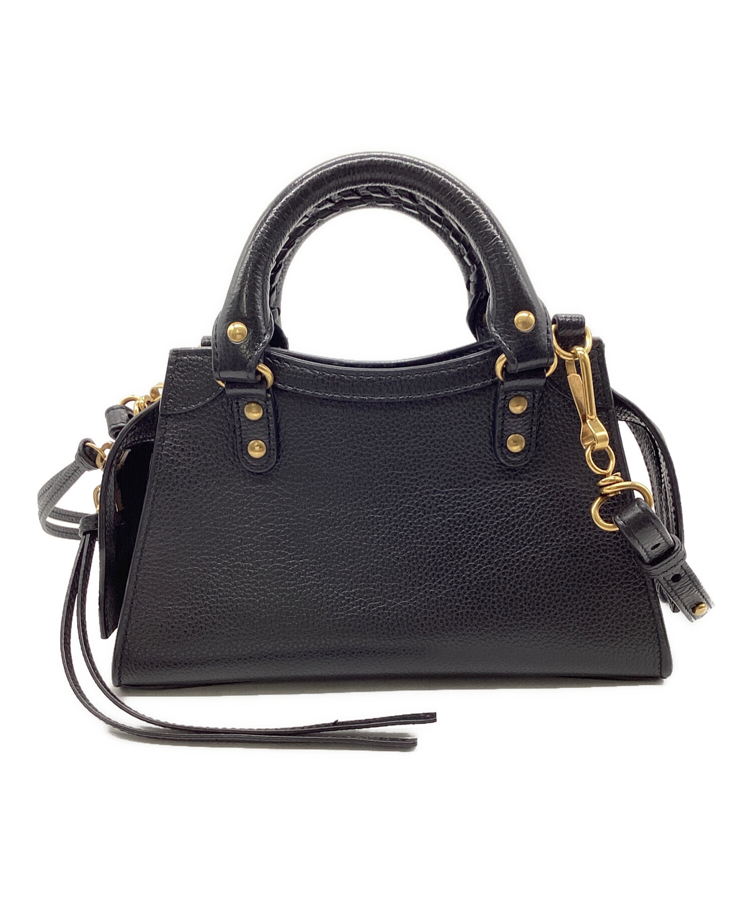 中古・古着通販】BALENCIAGA (バレンシアガ) 2WAYバッグ ブラック 