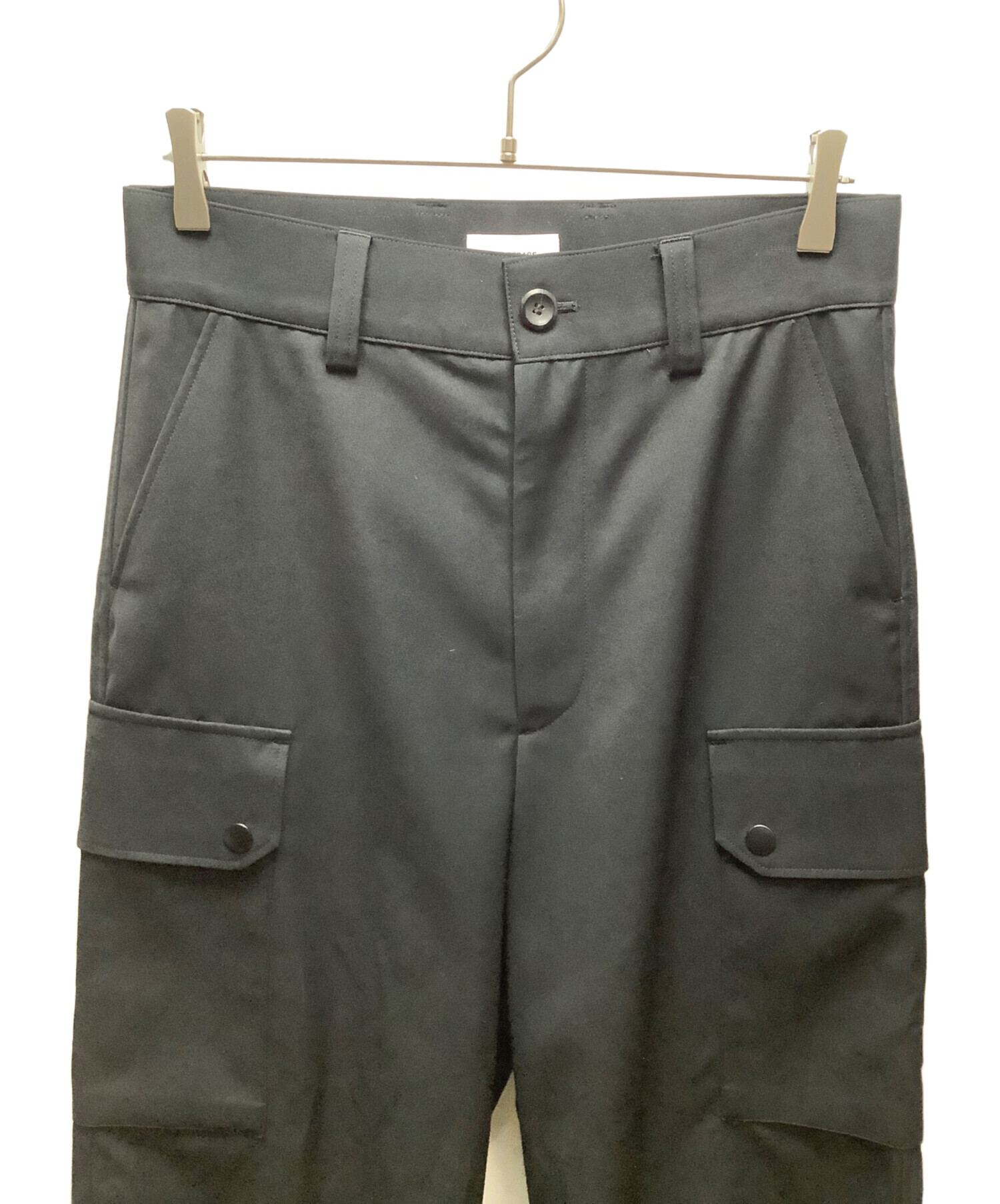 新品、未使用　リラクス　カーゴパンツ 中古・古着通販】THE RERACS (ザ リラクス) カーゴパンツ ブラック