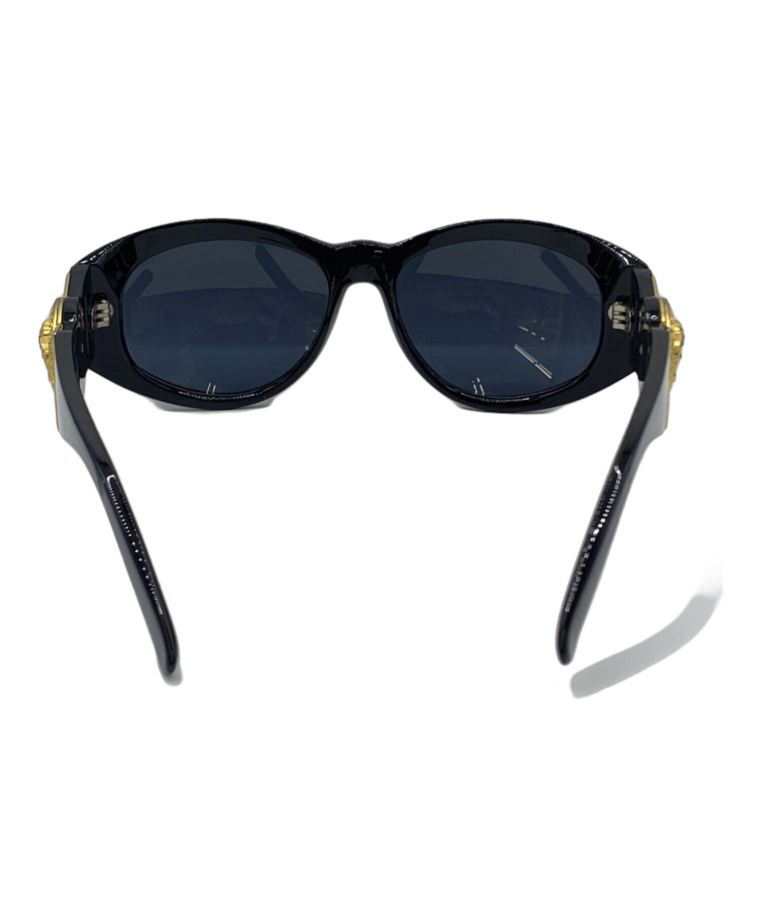 ジャンニ ヴェルサーチ サングラス ブラック ゴールド 中古・古着通販】GIANNI VERSACE (ジャンニ・ヴェルサーチ) サングラス