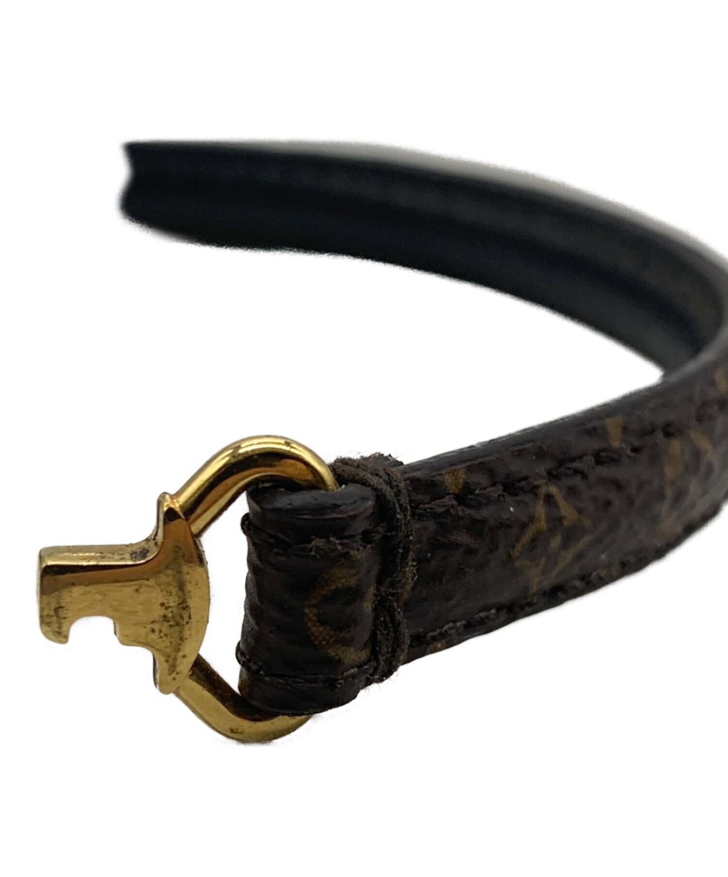ルイ・ヴィトン ブレスレット ブラウン 中古・古着通販】LOUIS VUITTON (ルイ ヴィトン) ブレスレット