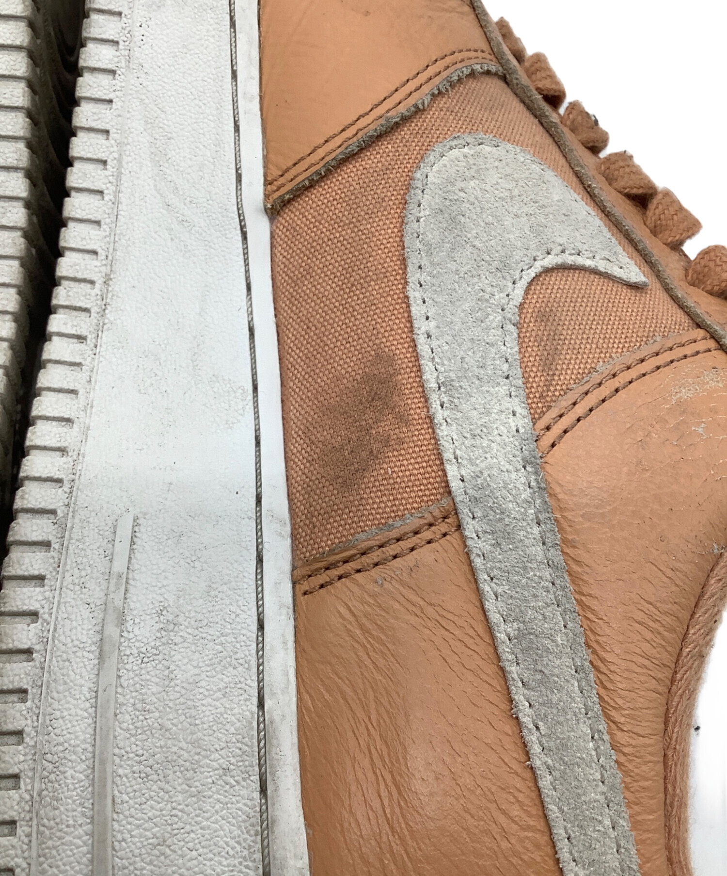中古・古着通販】NIKE (ナイキ) シューズ オレンジ サイズ:25
