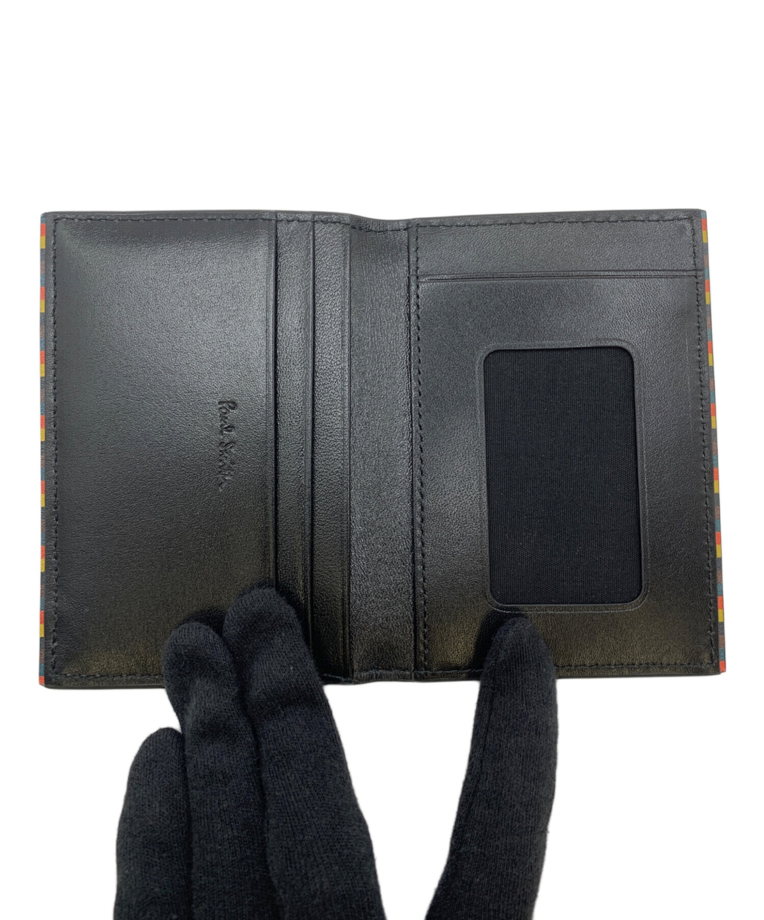 中古・古着通販】PAUL SMITH (ポールスミス) カードケース ブラック