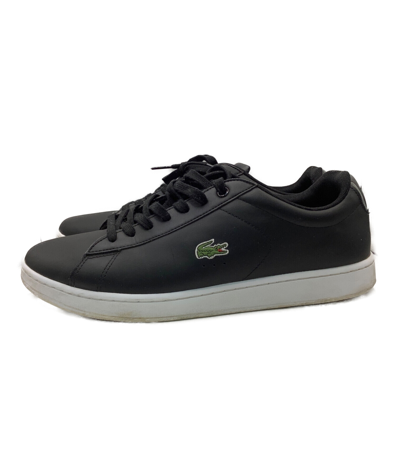 LACOSTE ホワイト スニーカー unused new 中古・古着通販】LACOSTE (ラコステ) スニーカー ホワイト サイズ:28