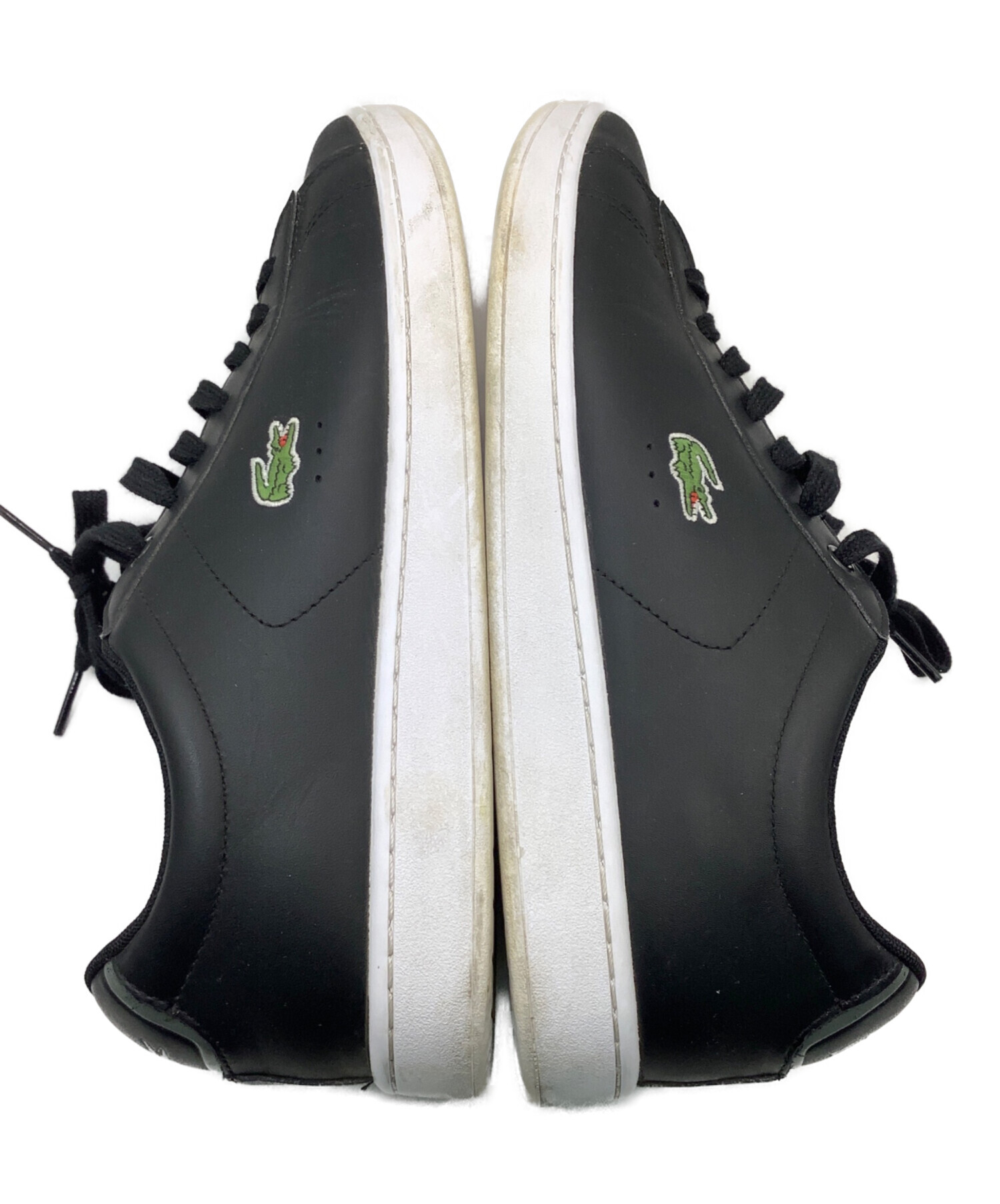 中古・古着通販】LACOSTE (ラコステ) スニーカー ホワイト サイズ:28