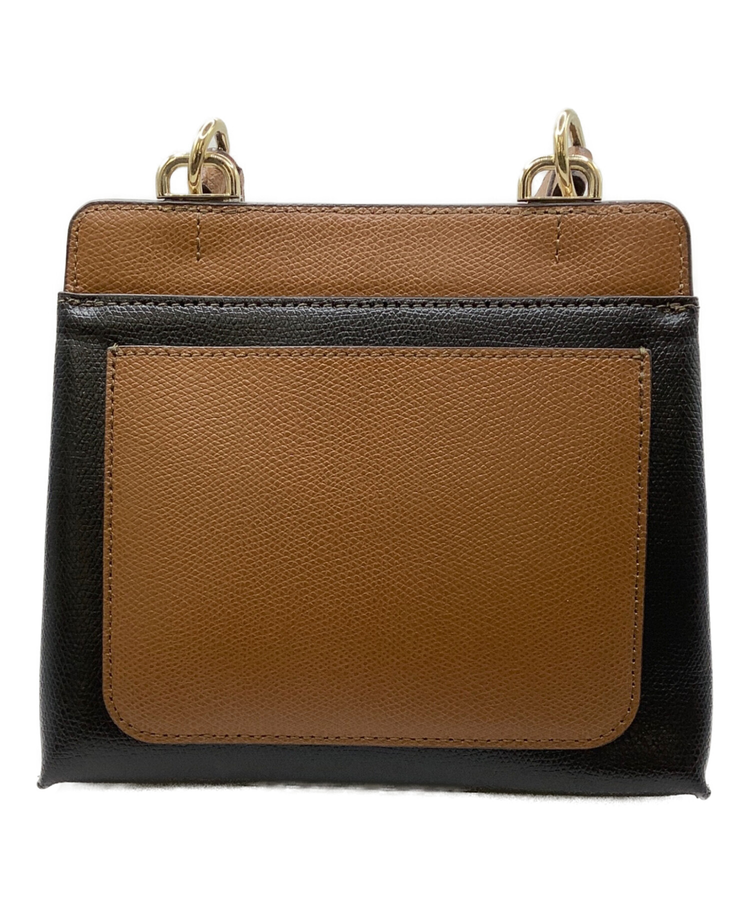 中古・古着通販】FURLA (フルラ) ショルダーバッグ ベージュ×ブラウン