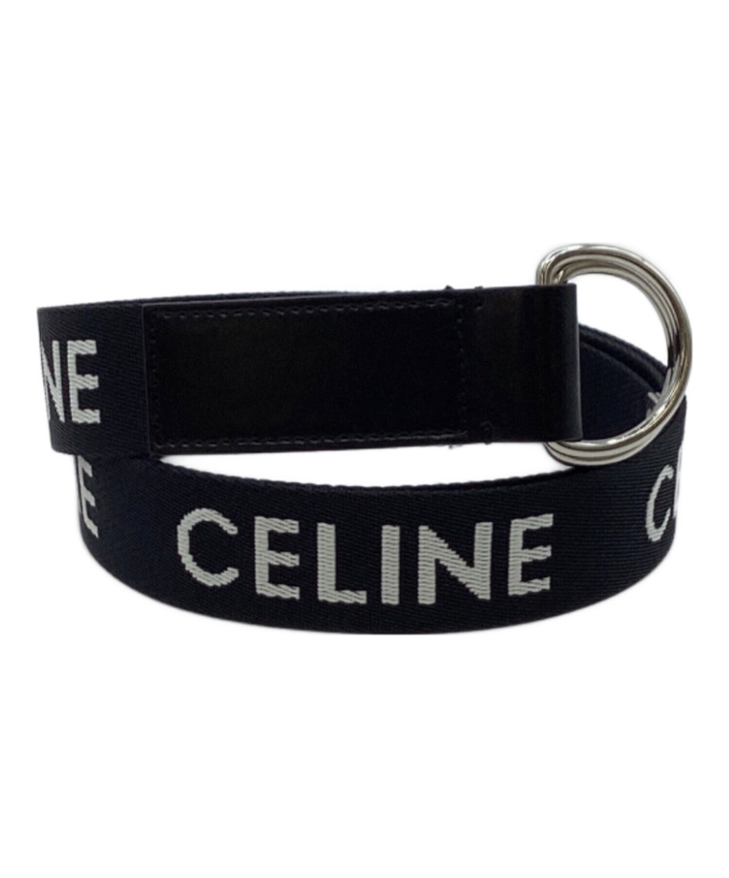 celineベルト 中古・古着通販】CELINE (セリーヌ) レザーベルト ブラック｜ブランド